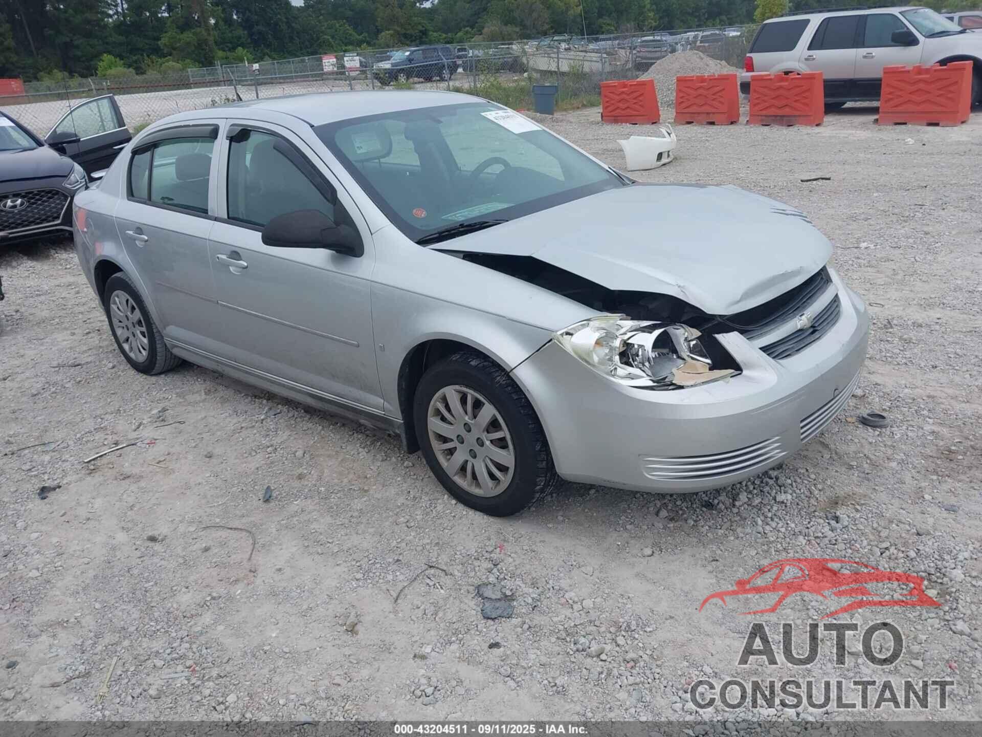 CHEVROLET COBALT 2009 - 1G1AS58H997219882