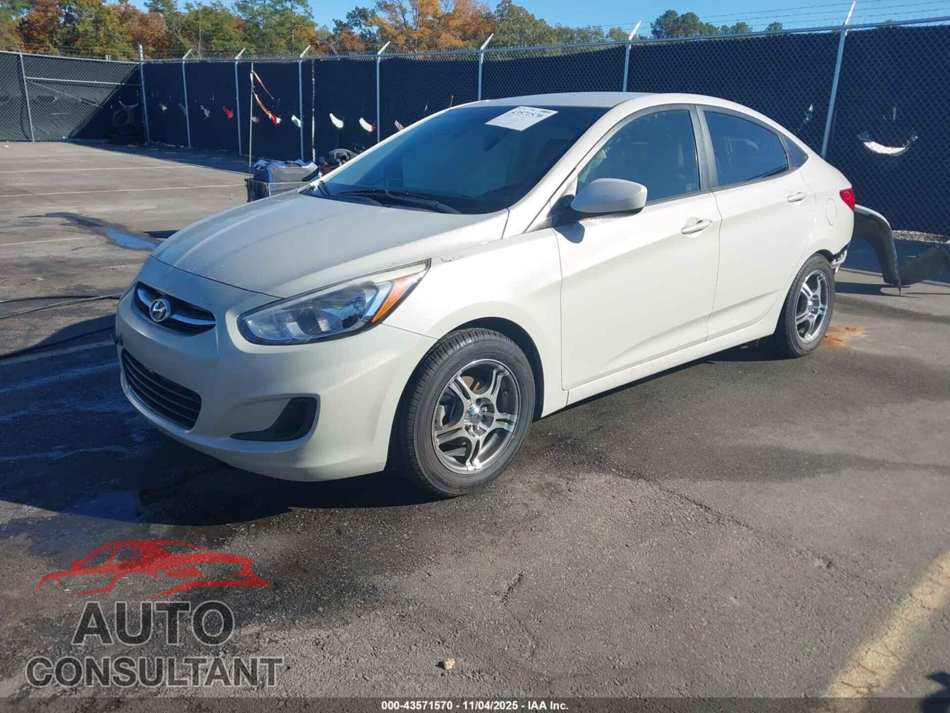 HYUNDAI ACCENT 2016 - KMHCT4AE4GU977937