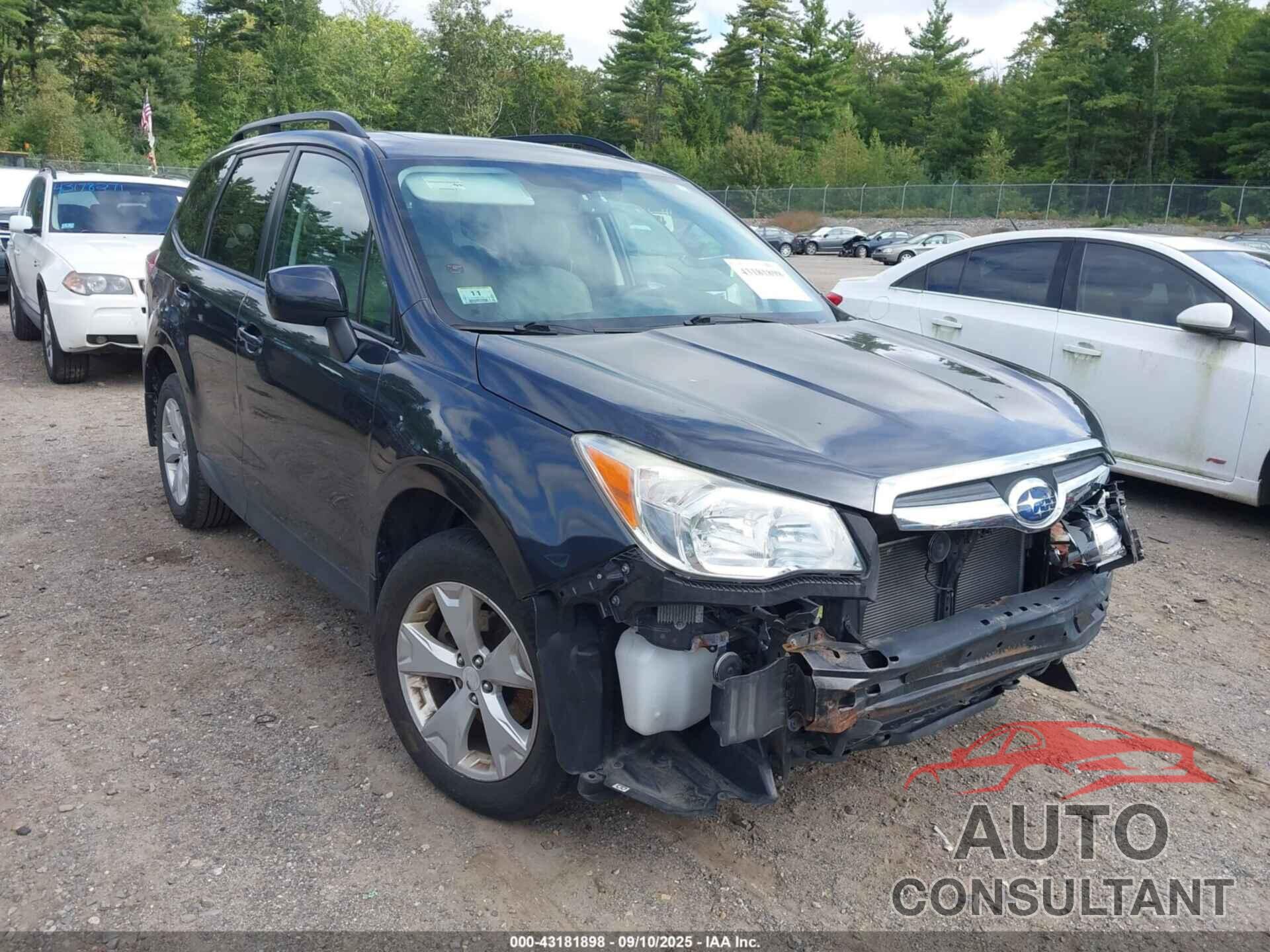 SUBARU FORESTER 2015 - JF2SJADC3FH527140