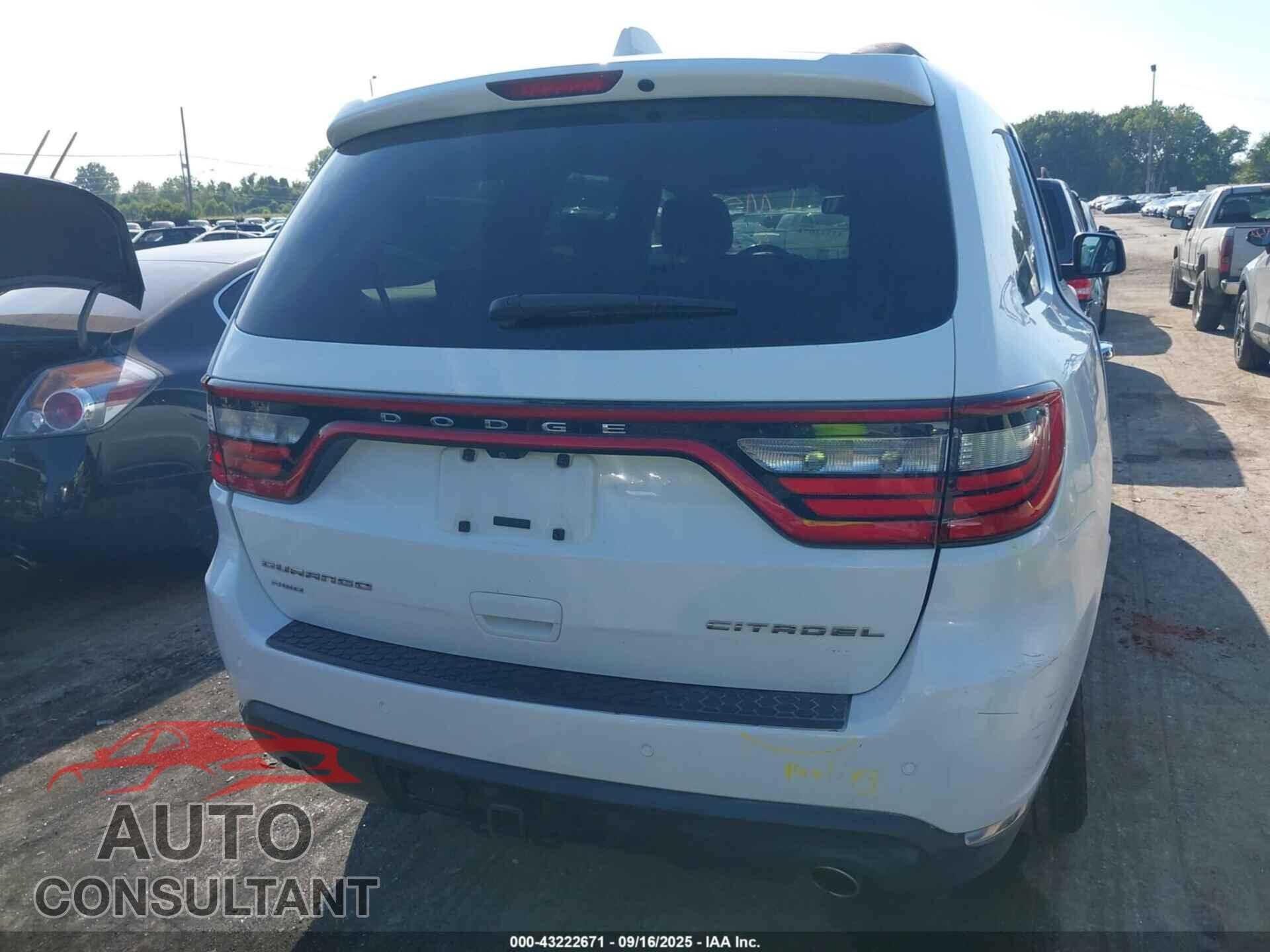 DODGE DURANGO 2015 - 1C4RDJEG9FC832998