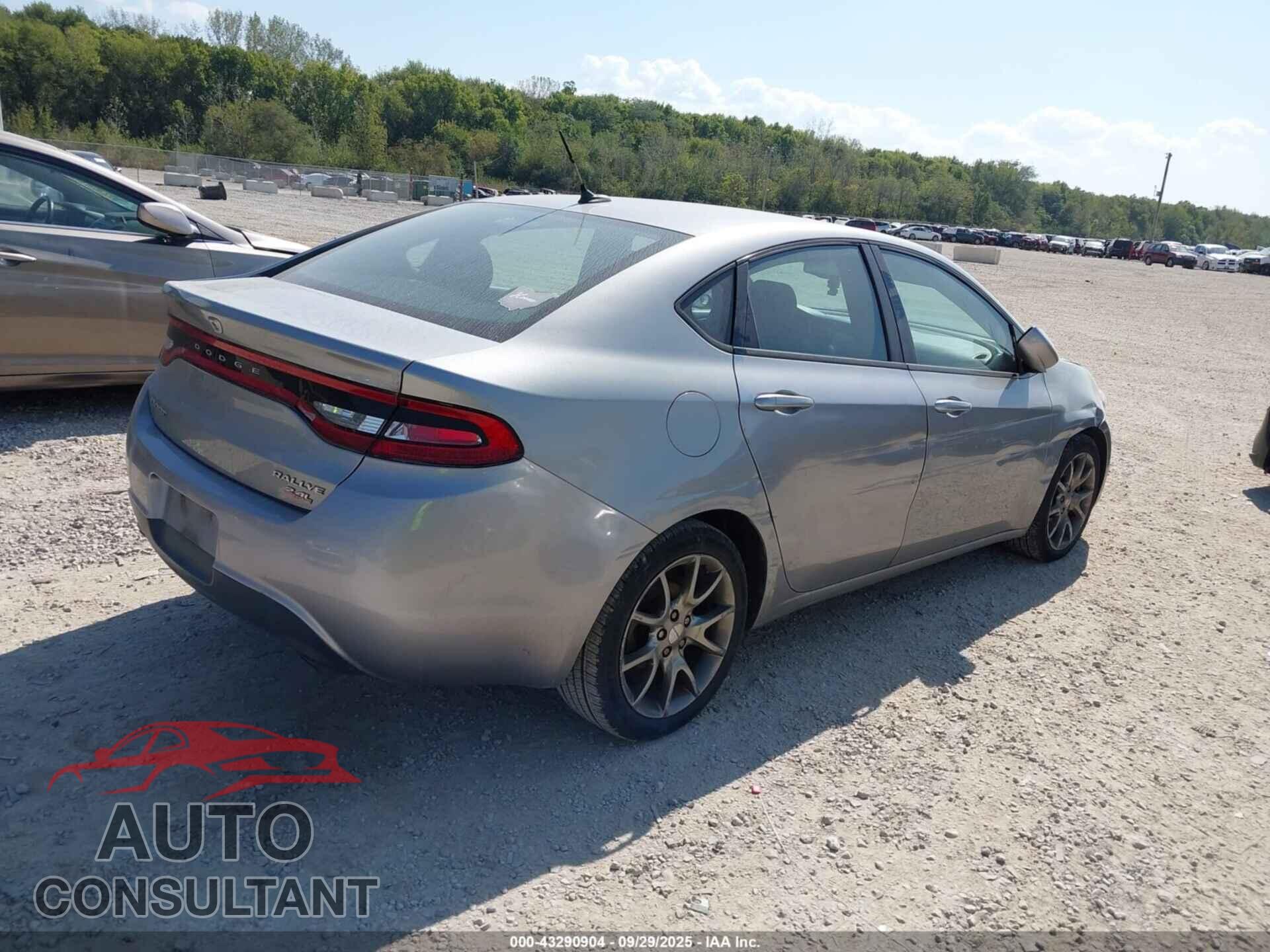 DODGE DART 2014 - 1C3CDFBB6ED909688