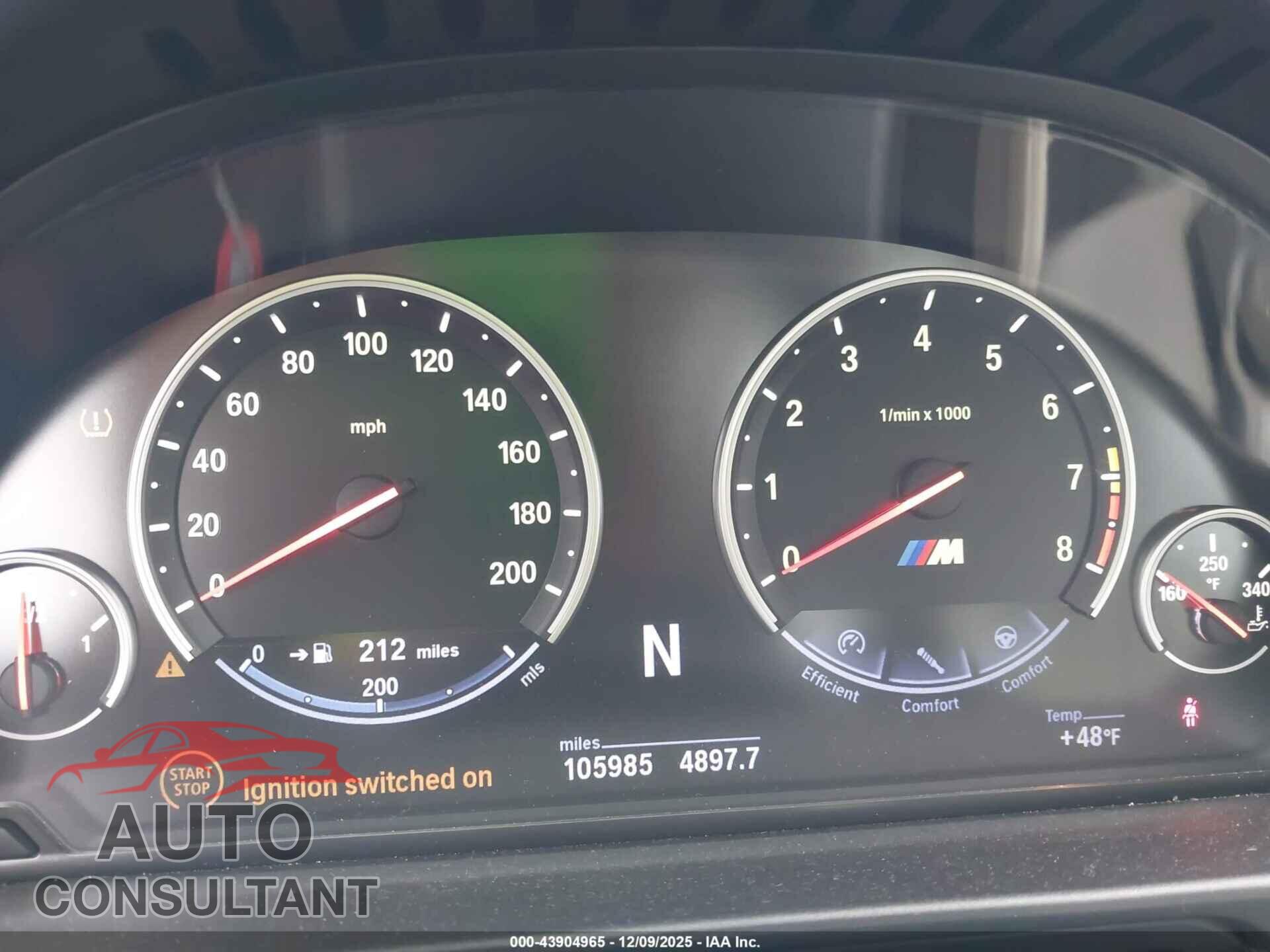 BMW M5 2013 - WBSFV9C54DC773641