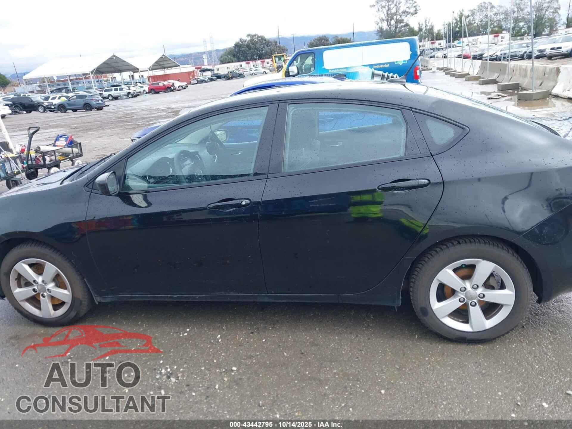 DODGE DART 2015 - 1C3CDFBB1FD221373