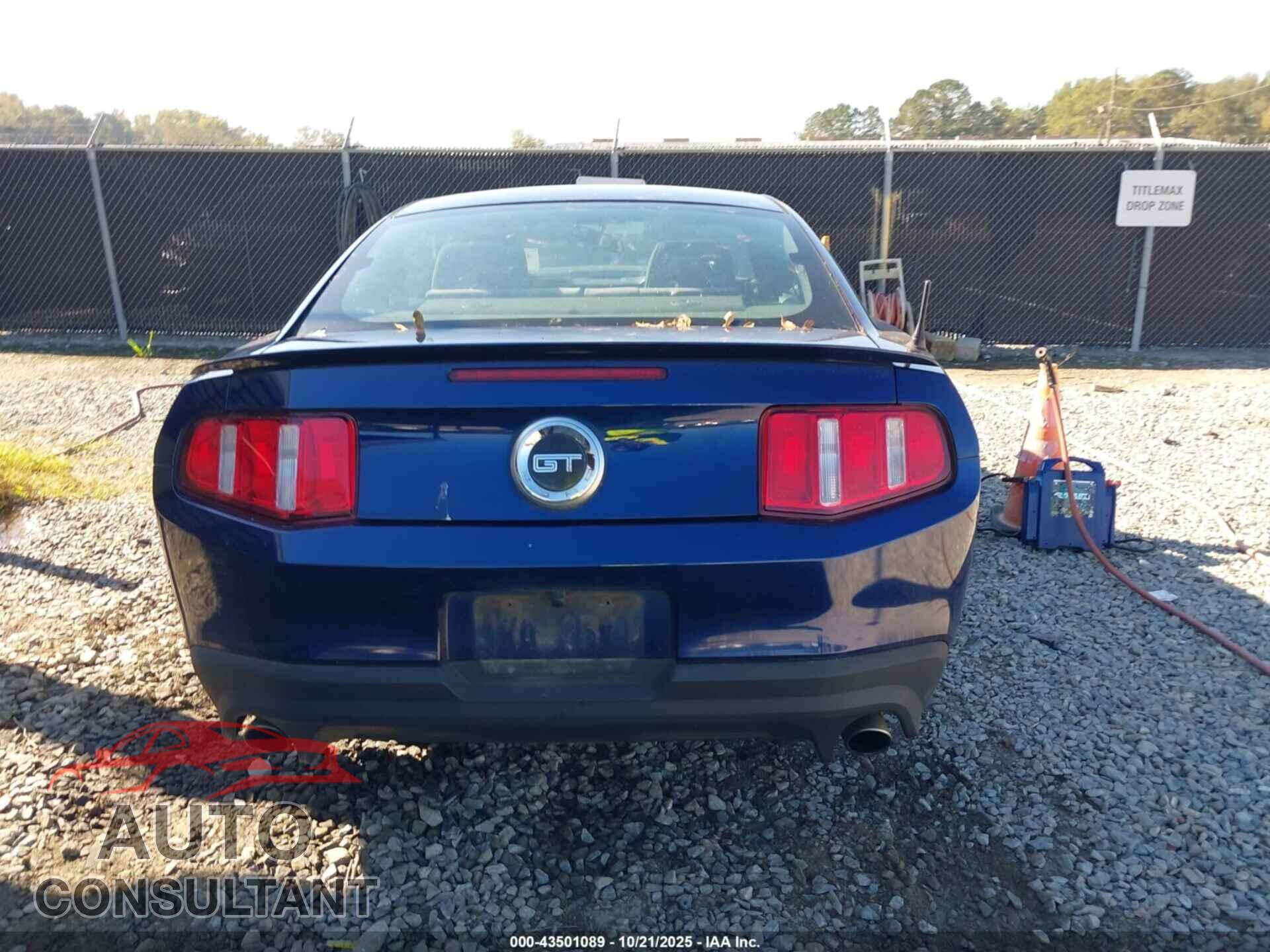FORD MUSTANG 2012 - 1ZVBP8CF0C5259885