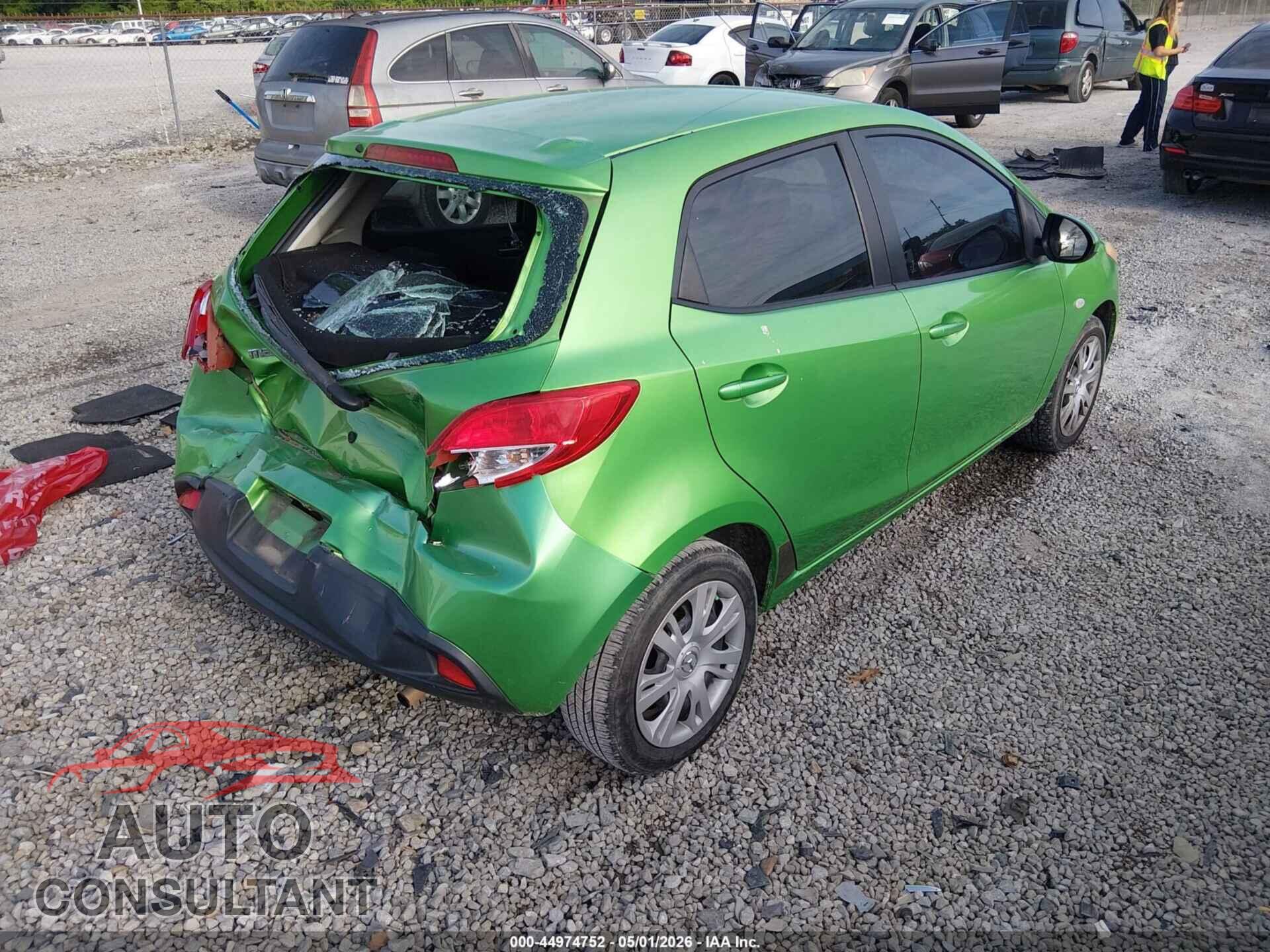 MAZDA MAZDA2 2013 - JM1DE1KY1D0156369