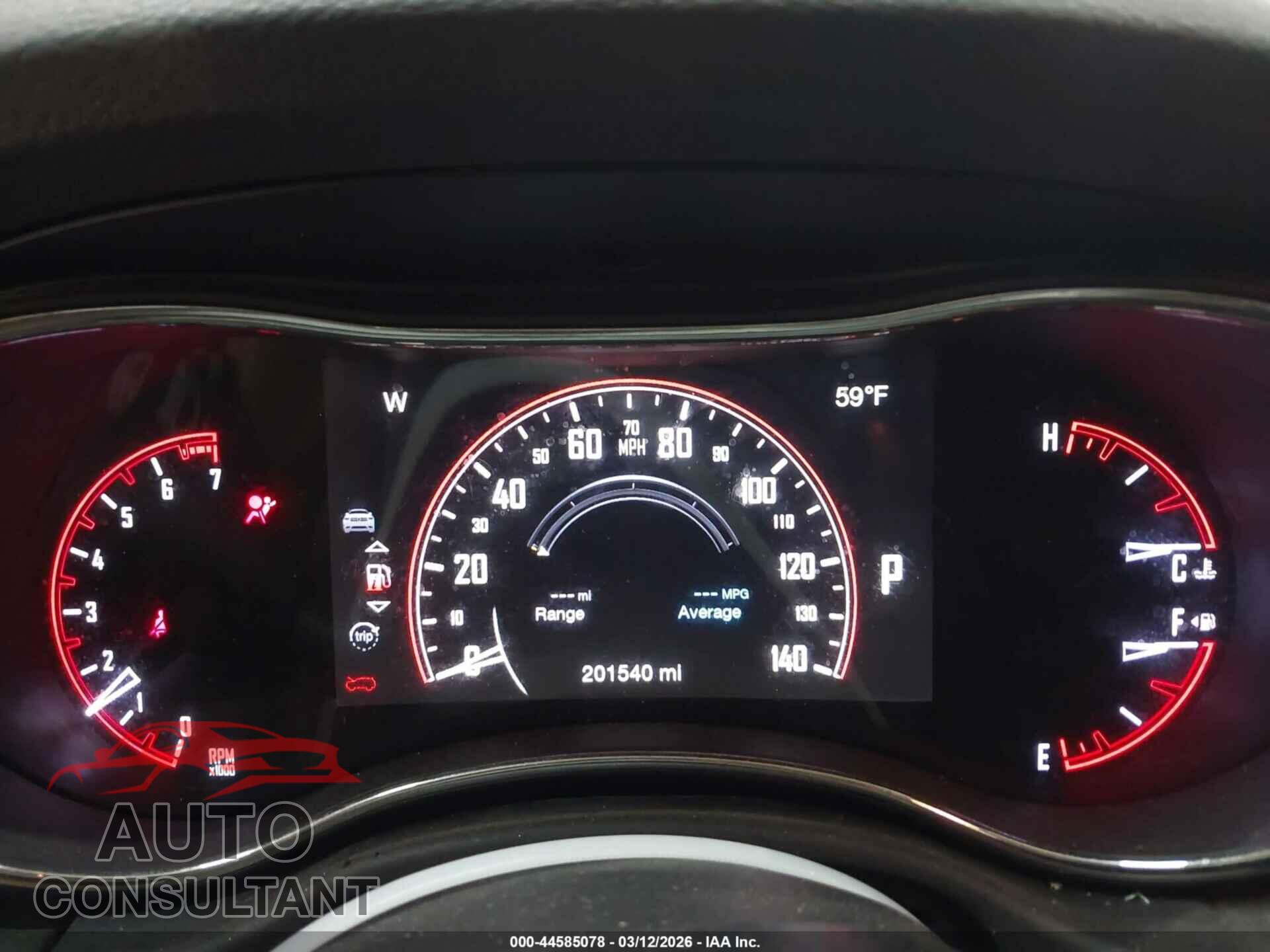 DODGE DURANGO 2017 - 1C4RDJAG3HC651226
