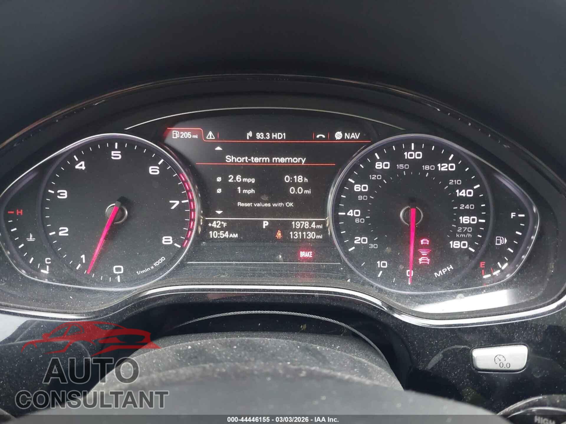 AUDI A8 L 2013 - WAURGAFD9DN004766