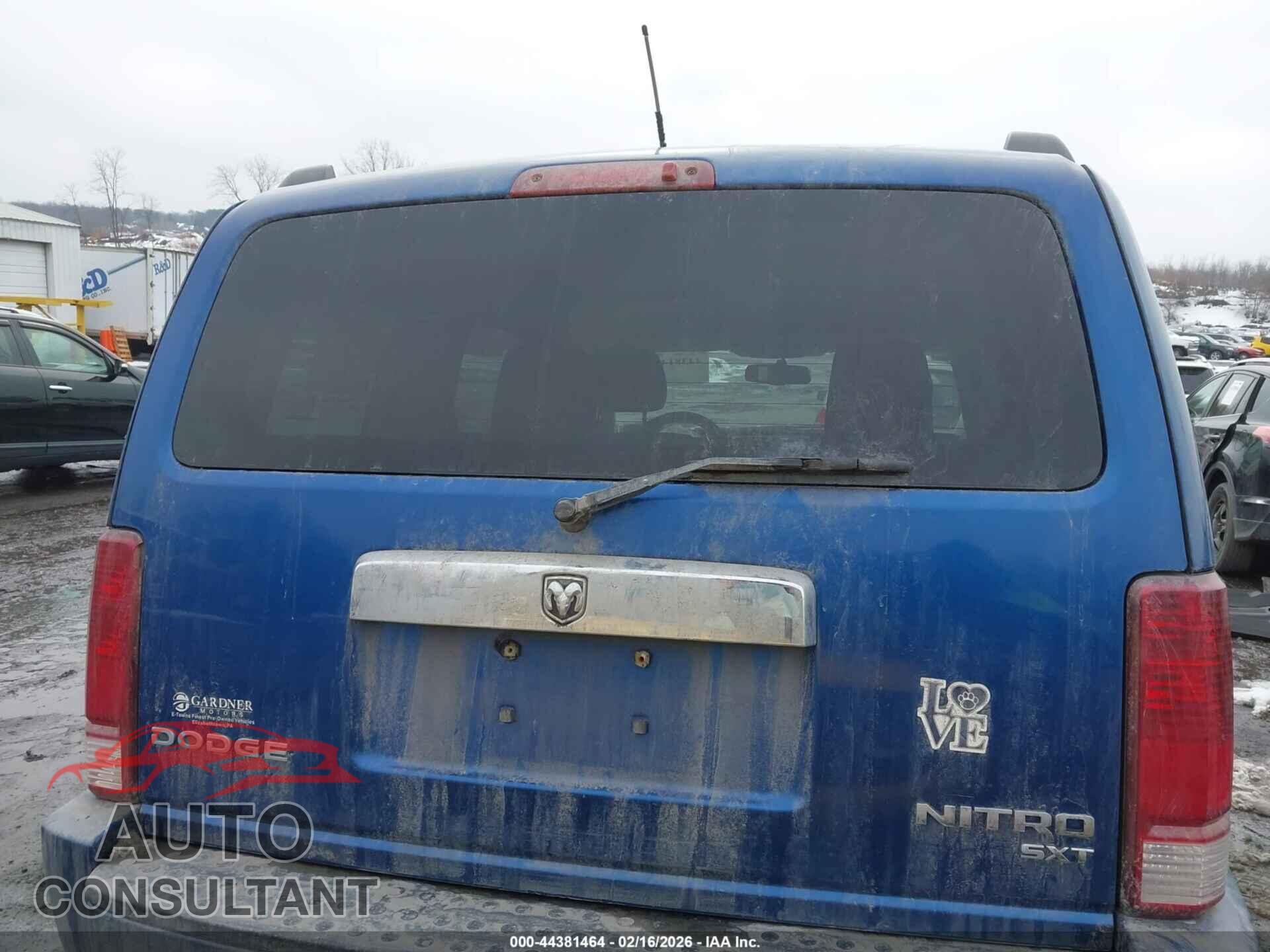 DODGE NITRO 2010 - 1D4PU5GK1AW108281