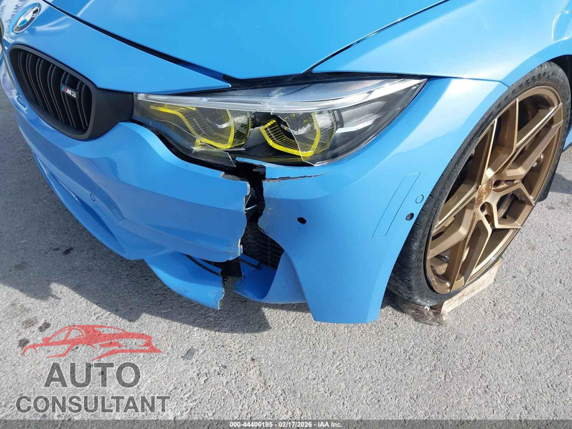 BMW M3 2018 - WBS8M9C52J5J78170