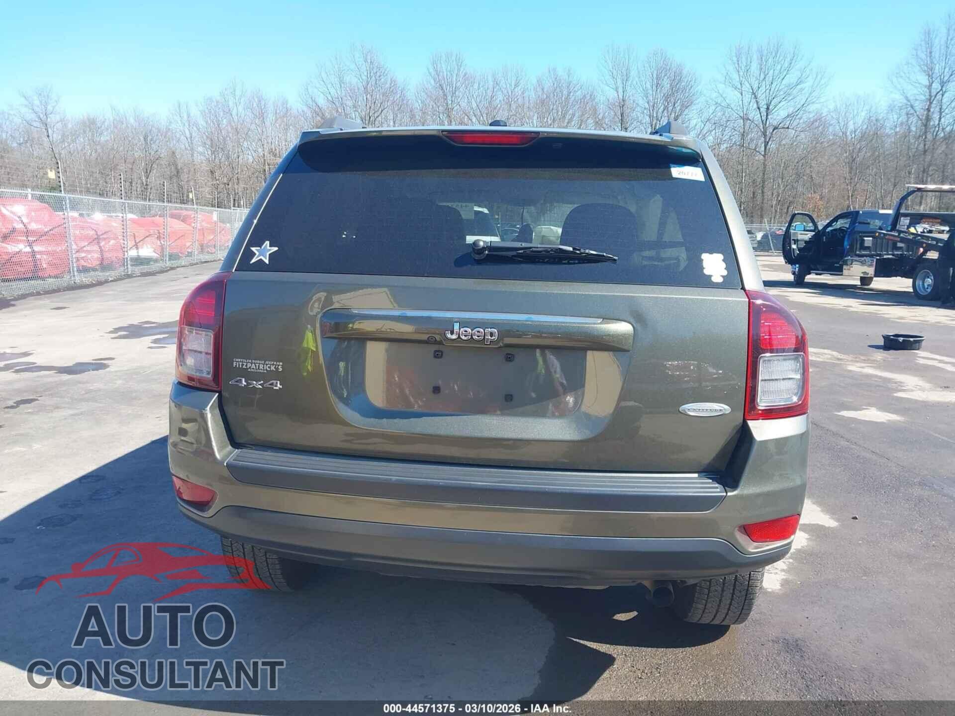 JEEP COMPASS 2015 - 1C4NJDEB9FD307883