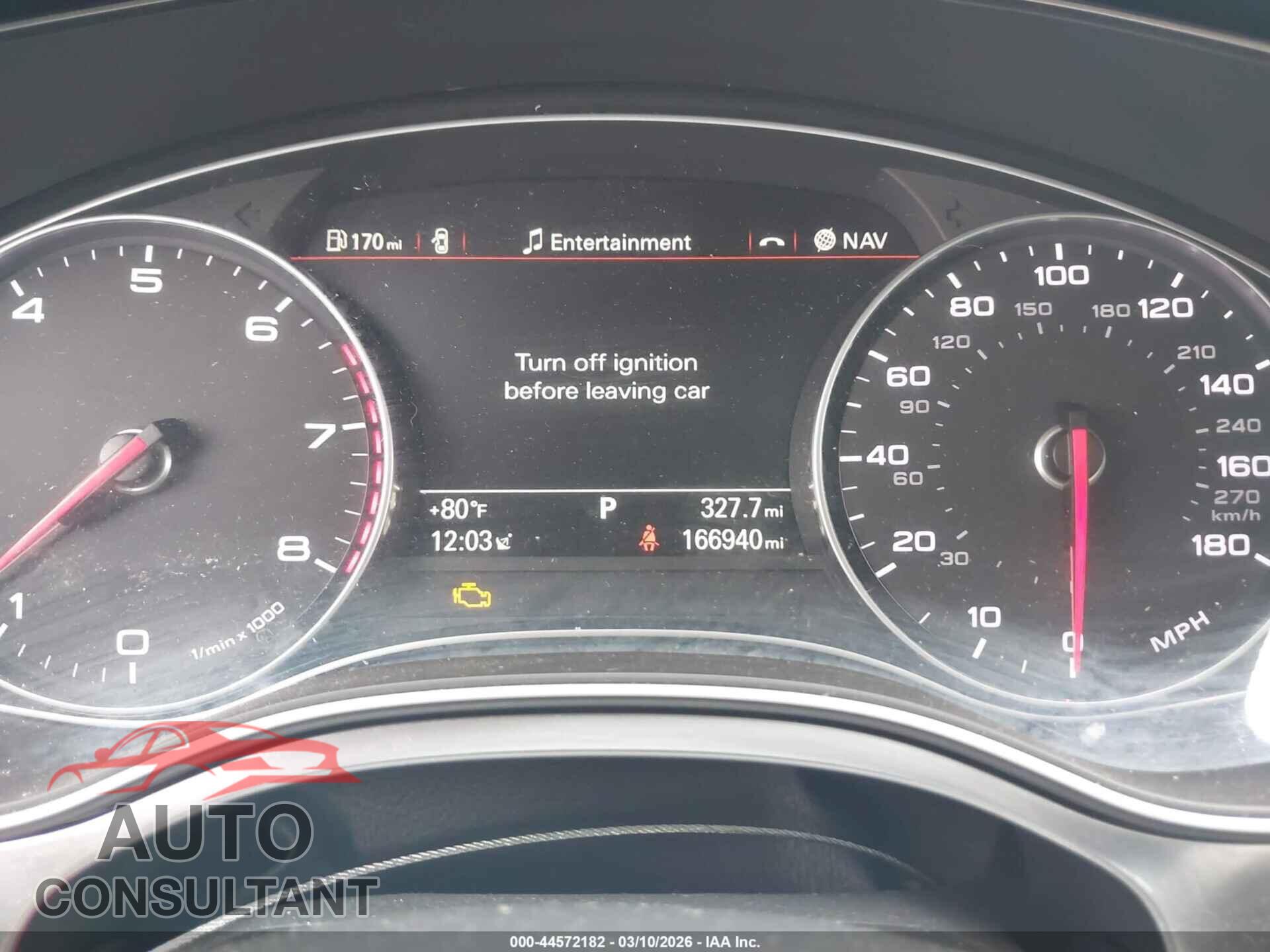 AUDI A7 2013 - WAUYGAFC4DN078986
