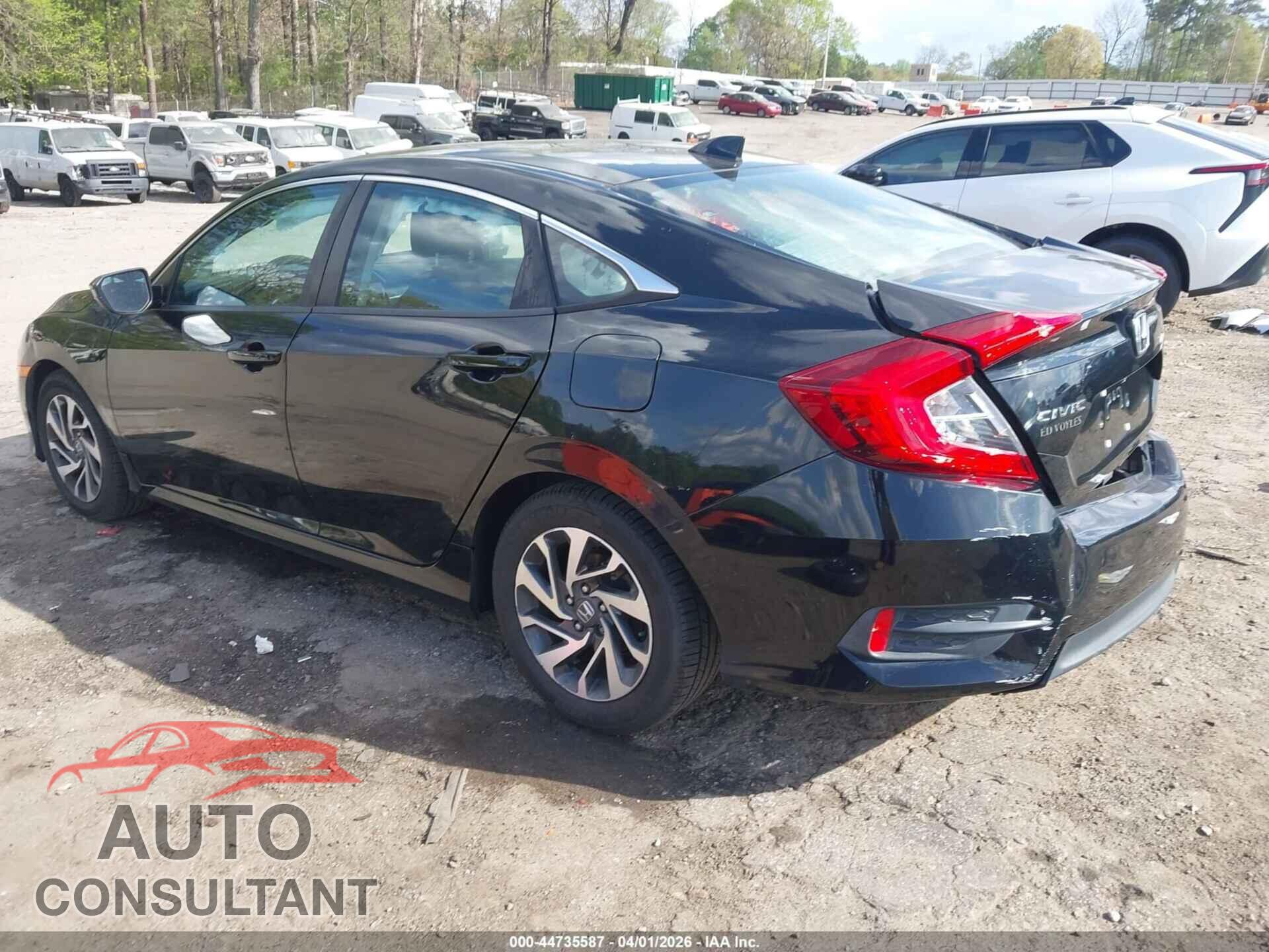 HONDA CIVIC 2017 - 19XFC2F87HE002437