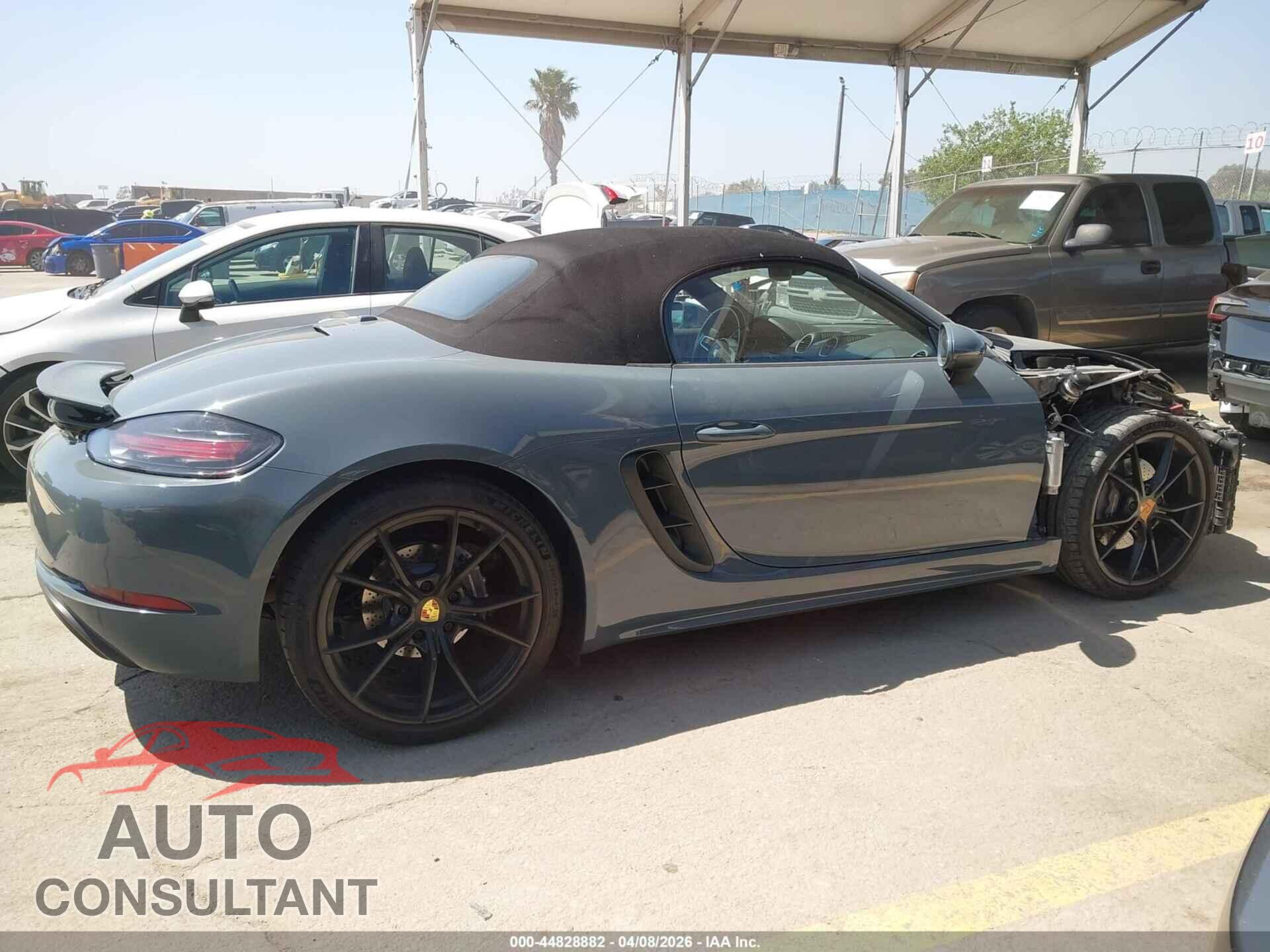 PORSCHE 718 BOXSTER 2018 - WP0CA2A82JS210857
