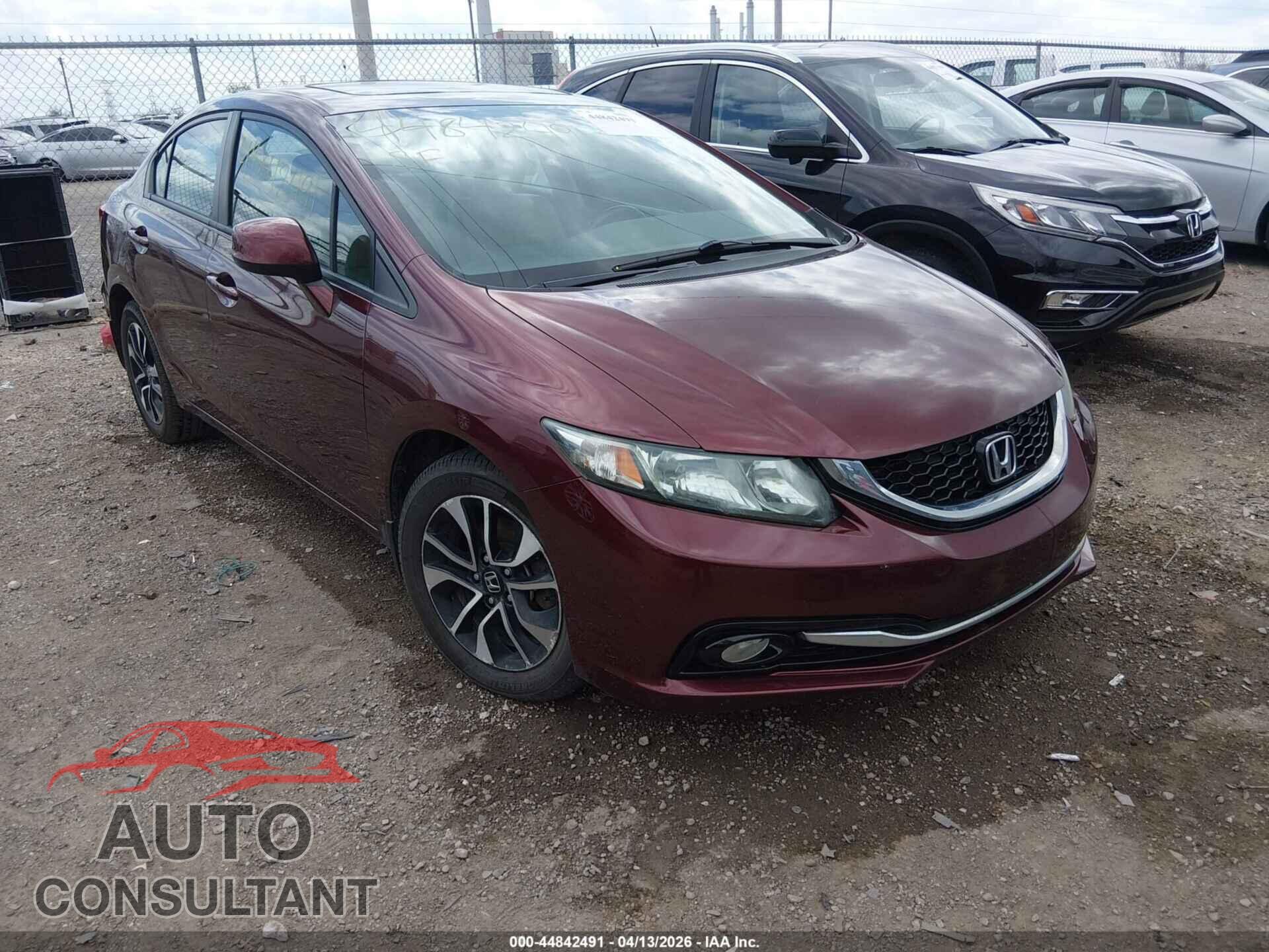 HONDA CIVIC 2013 - 19XFB2F94DE013093
