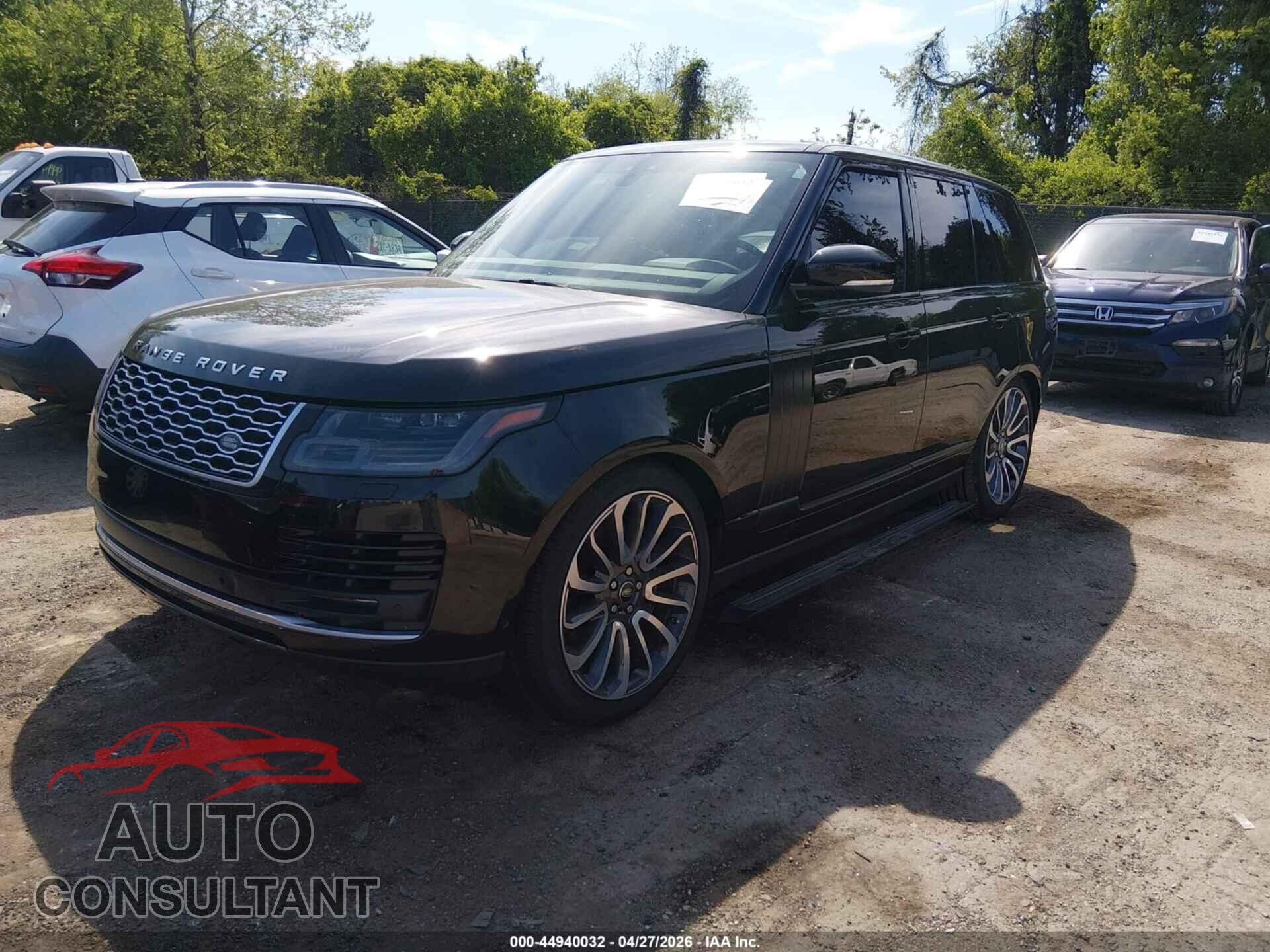 LAND ROVER RANGE ROVER 2019 - SALGS2SV7KA543834