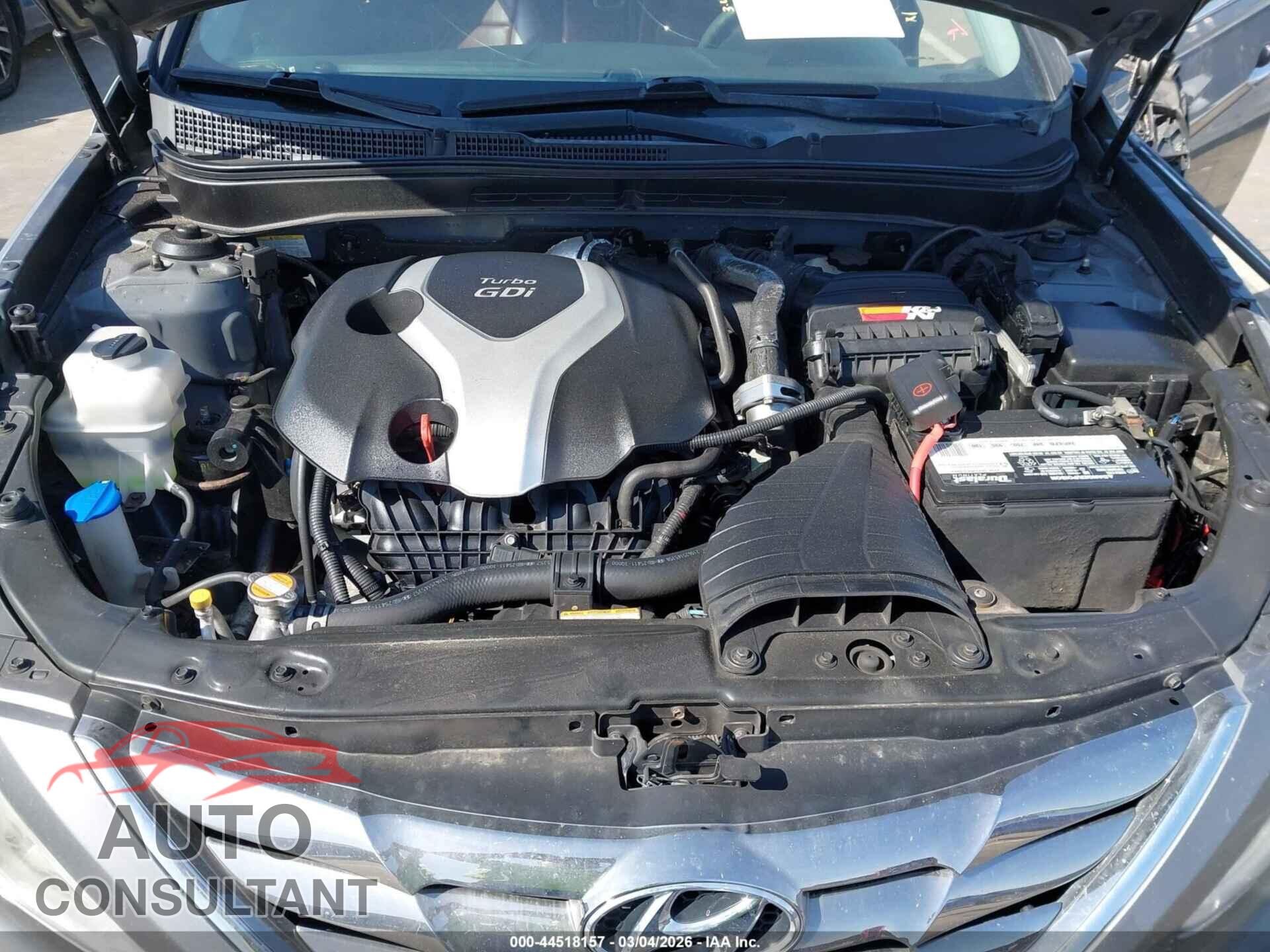 HYUNDAI SONATA 2012 - 5NPEC4AB5CH452456