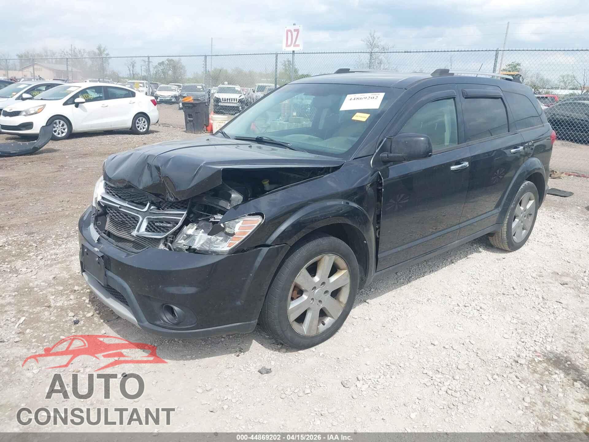 DODGE JOURNEY 2012 - 3C4PDCDG8CT190441