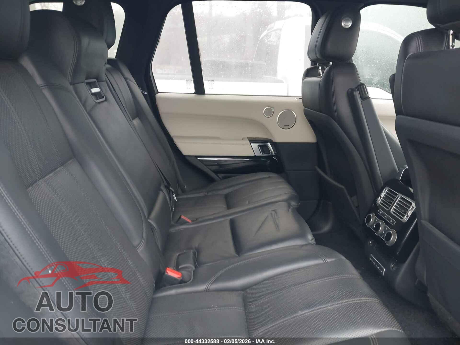 LAND ROVER RANGE ROVER 2016 - SALGS2KF5GA251373