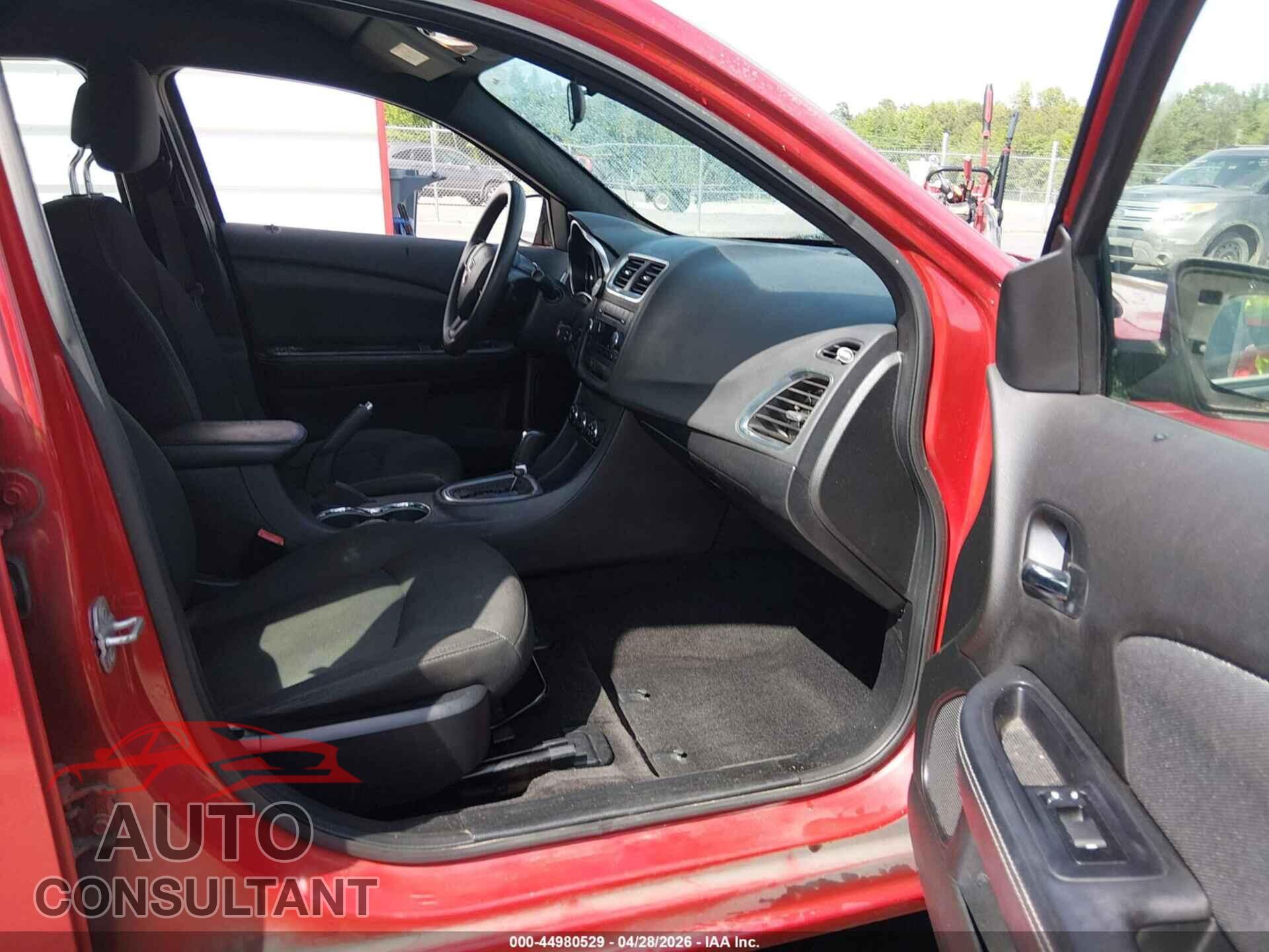 DODGE AVENGER 2012 - 1C3CDZAB9CN201428