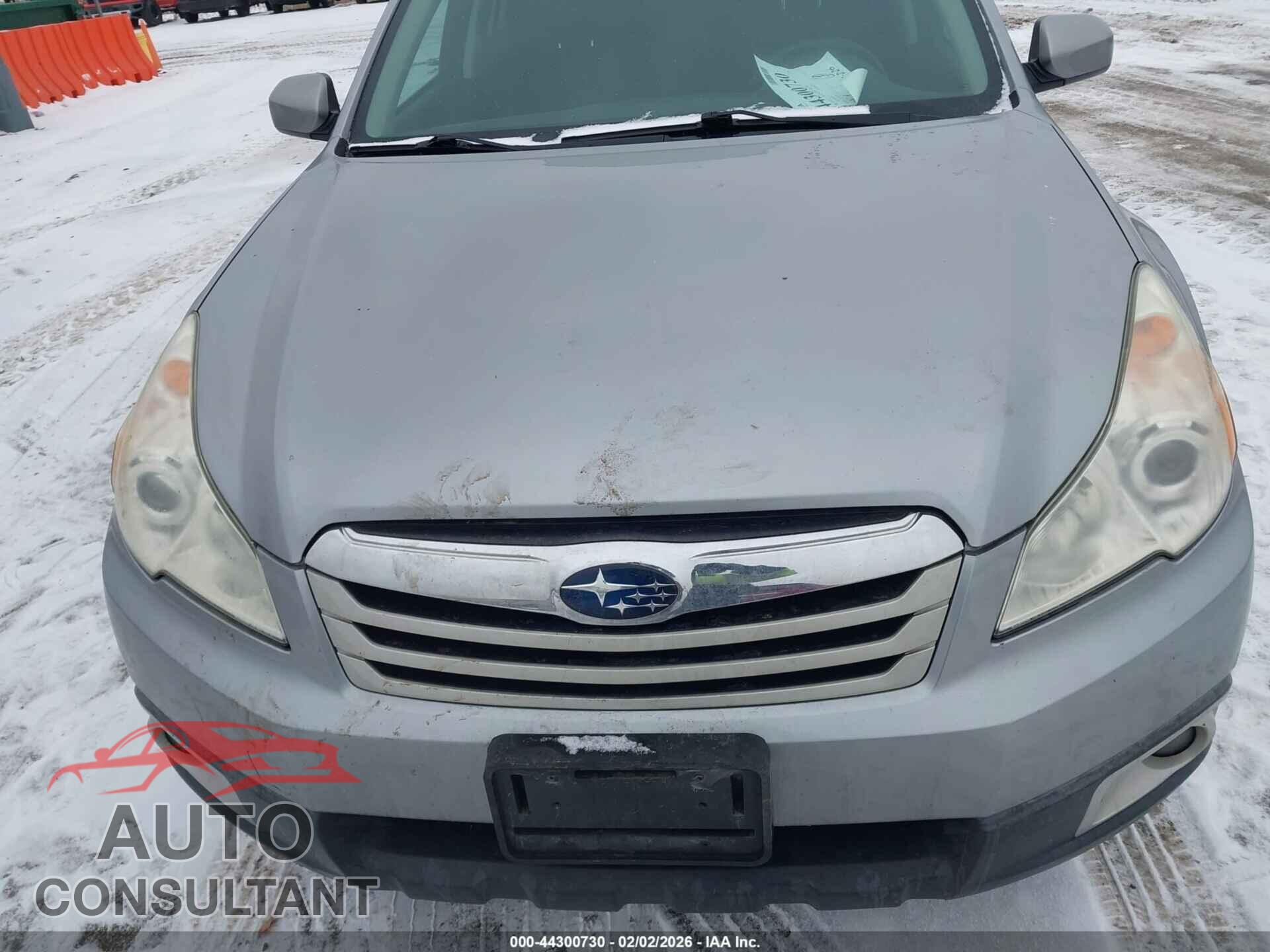 SUBARU OUTBACK 2011 - 4S4BRBCC2B3362795