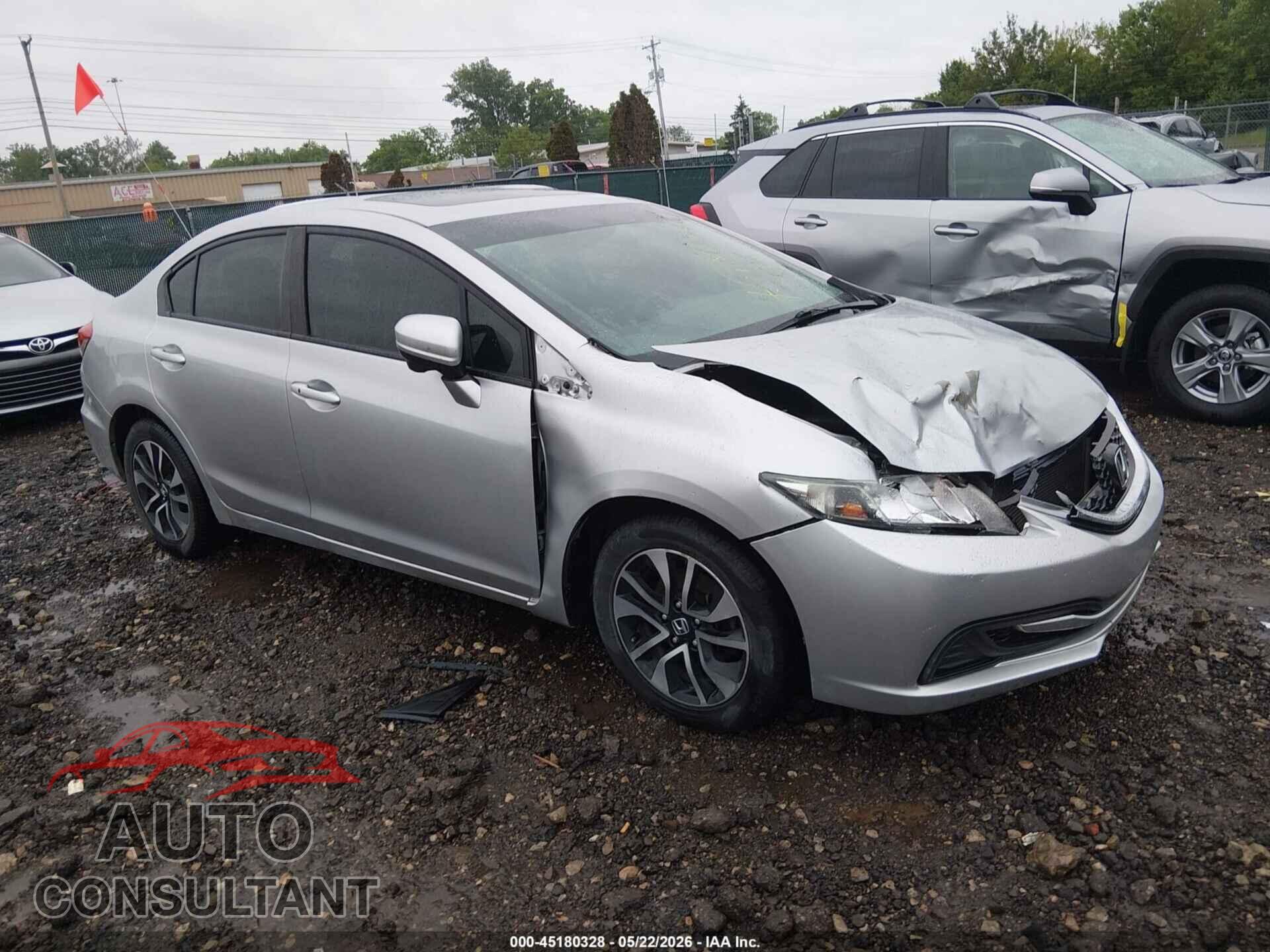 HONDA CIVIC 2014 - 19XFB2F86EE270104