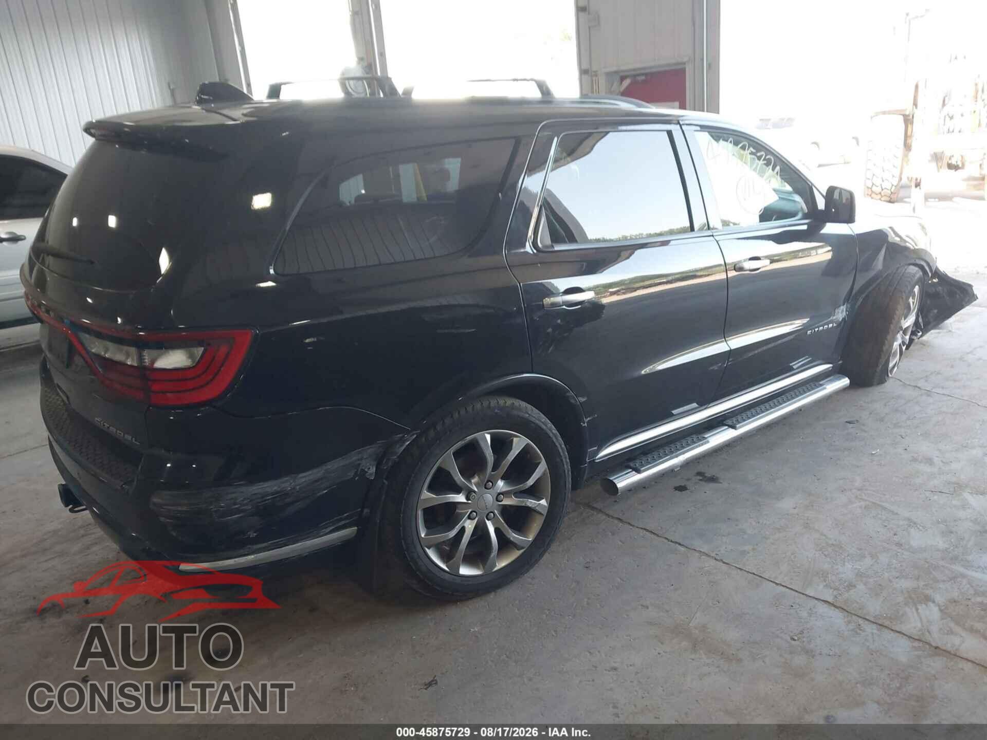 DODGE DURANGO 2017 - 1C4SDJET9HC881054