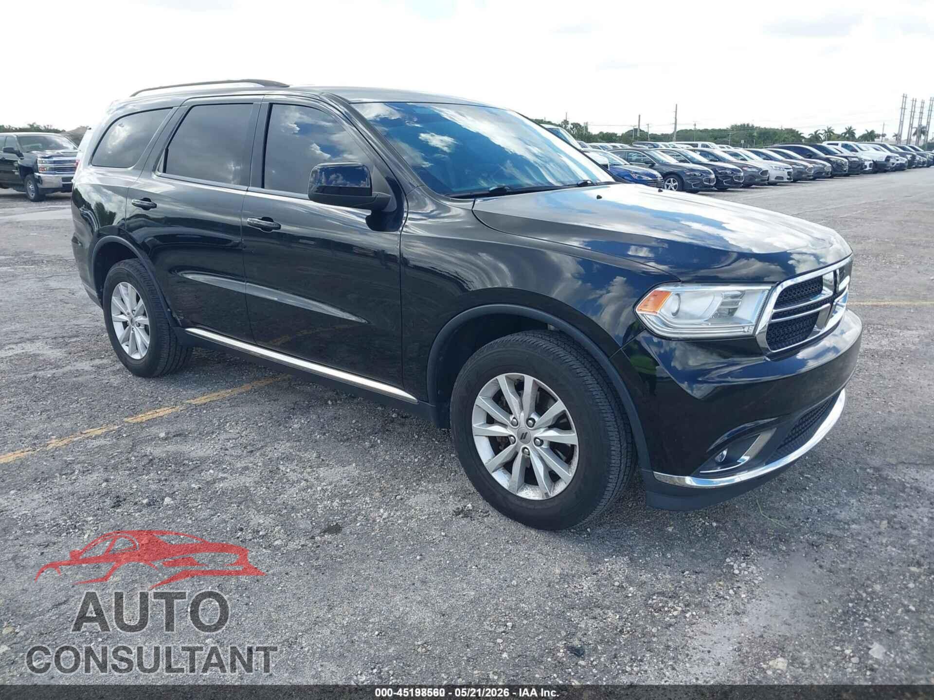 DODGE DURANGO 2019 - 1C4RDJAG9KC839806