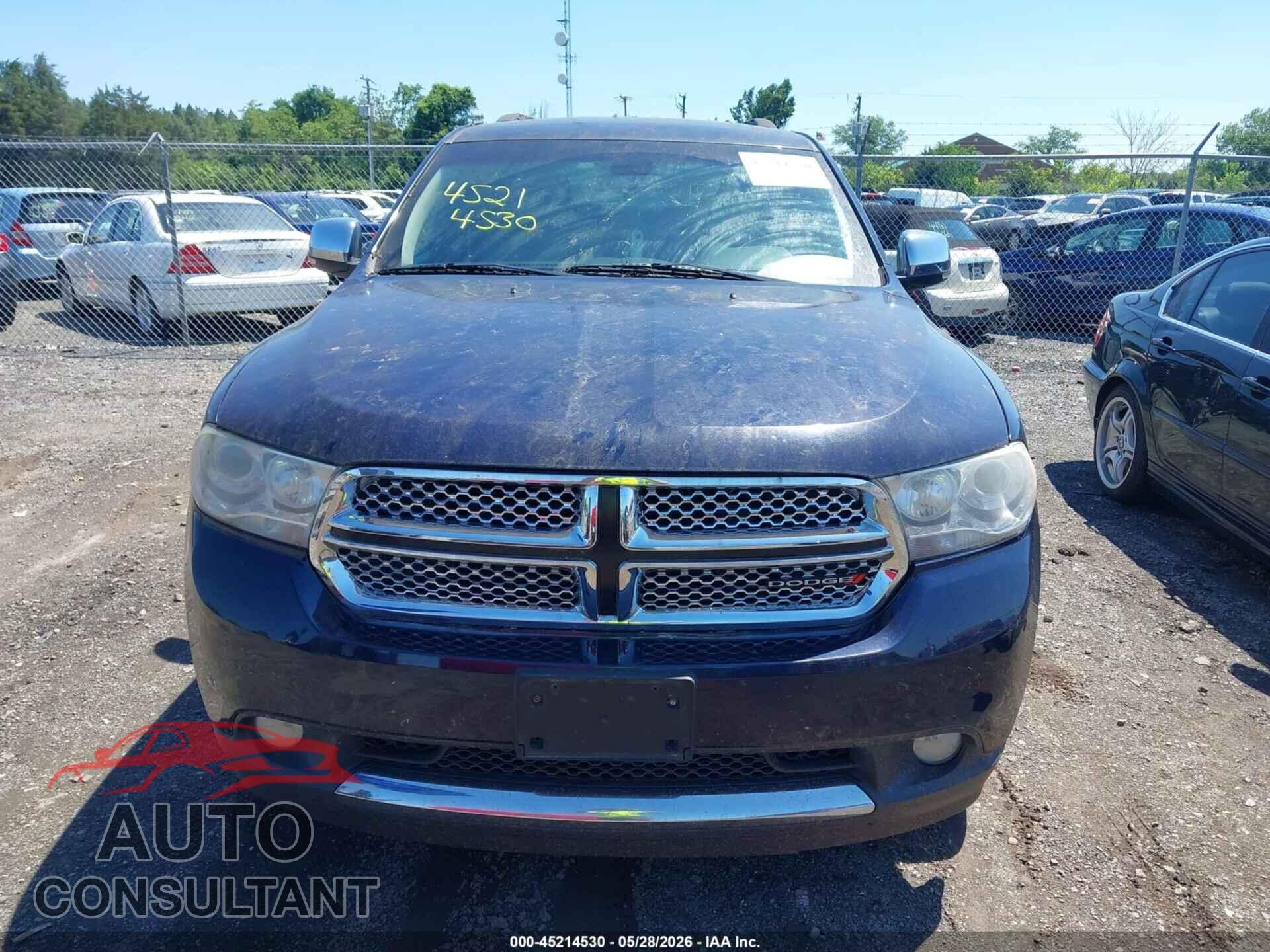 DODGE DURANGO 2013 - 1C4RDJEGXDC572172