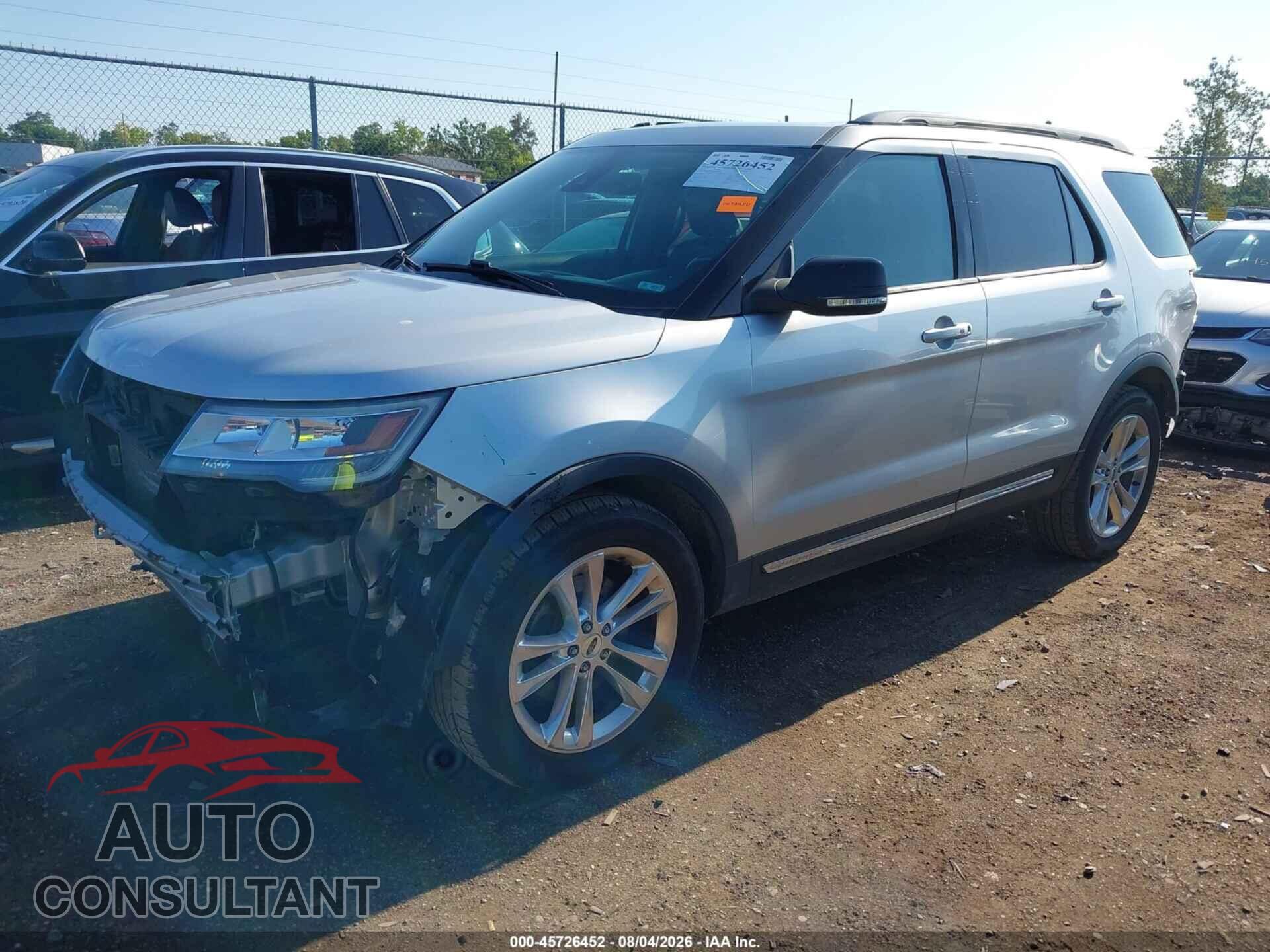 FORD EXPLORER 2018 - 1FM5K8D80JGA53428