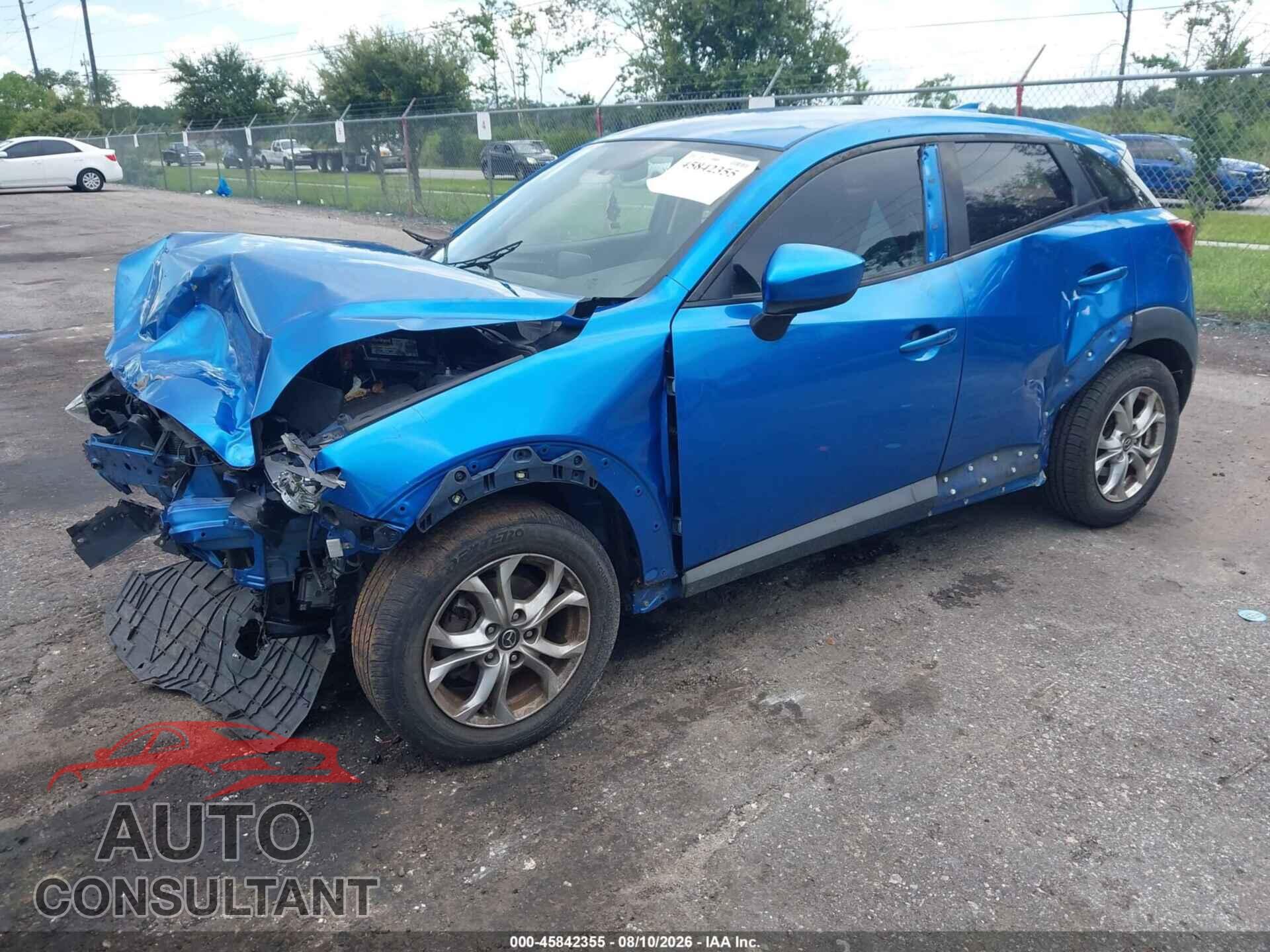 MAZDA CX-3 2016 - JM1DKDB77G0128811
