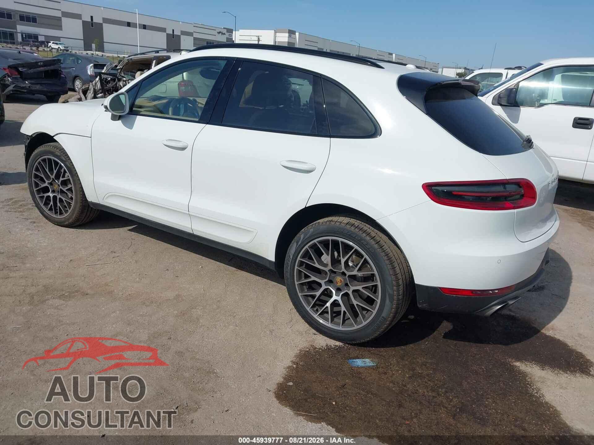 PORSCHE MACAN 2017 - WP1AB2A5XHLB20241