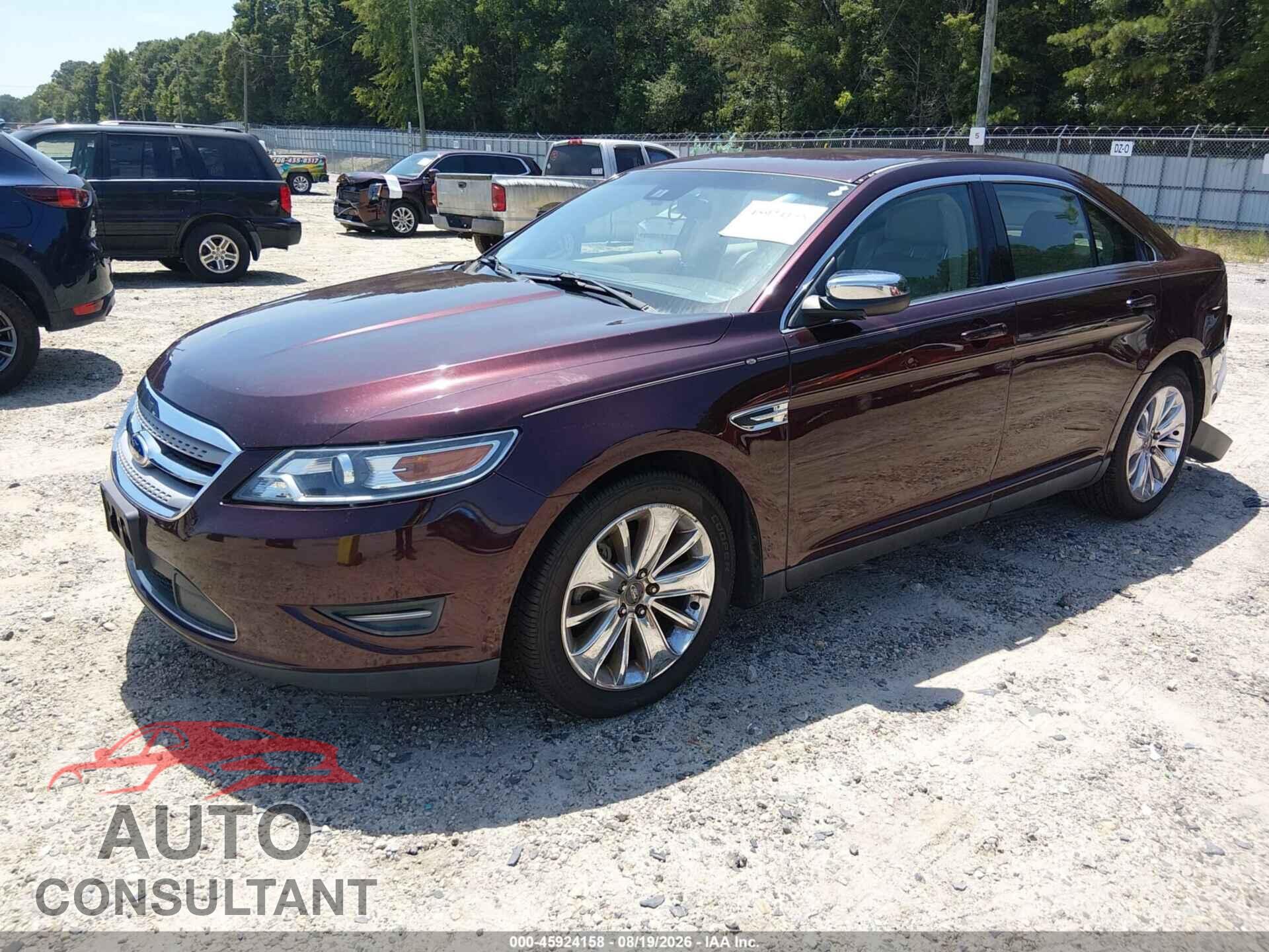 FORD TAURUS 2011 - 1FAHP2FW5BG168643