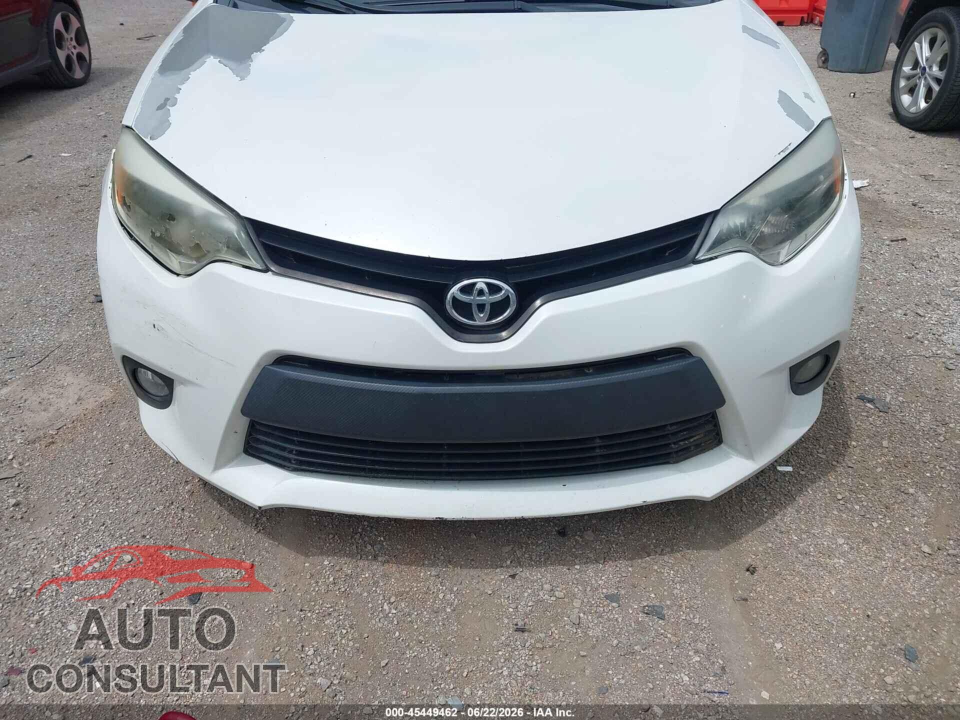 TOYOTA COROLLA 2014 - 5YFBPRHE3EP036089