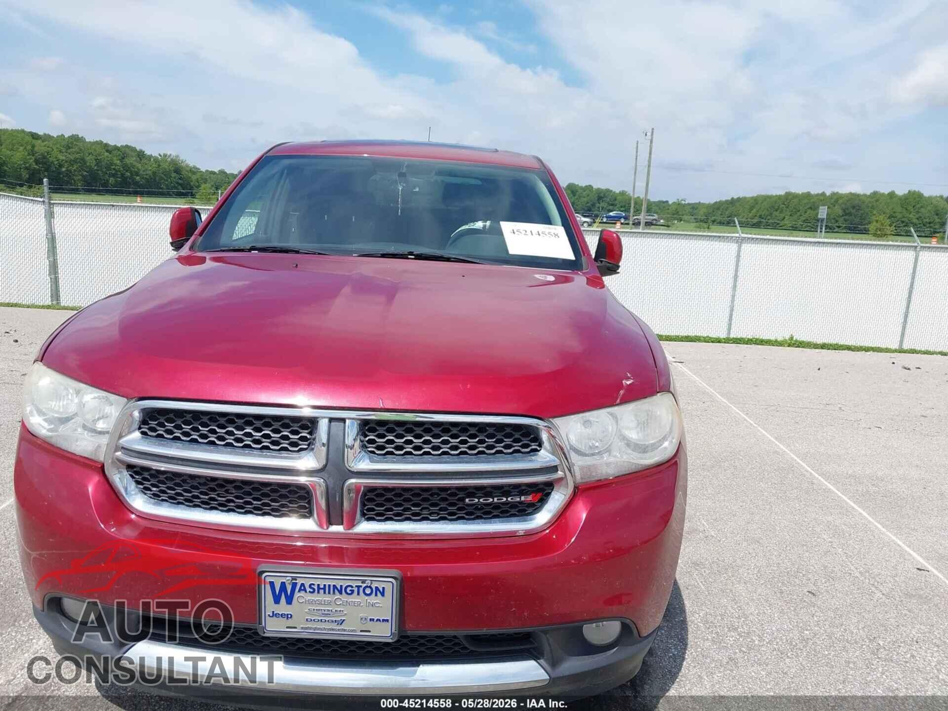 DODGE DURANGO 2013 - 1C4RDJAG3DC535650