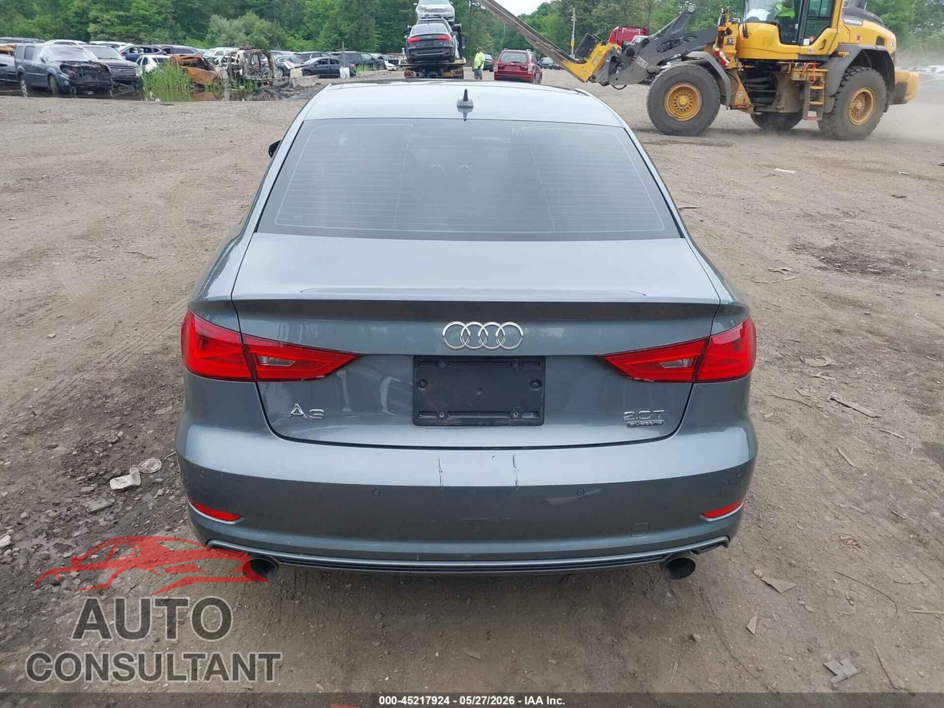AUDI A3 2016 - WAUB8GFF1G1042443