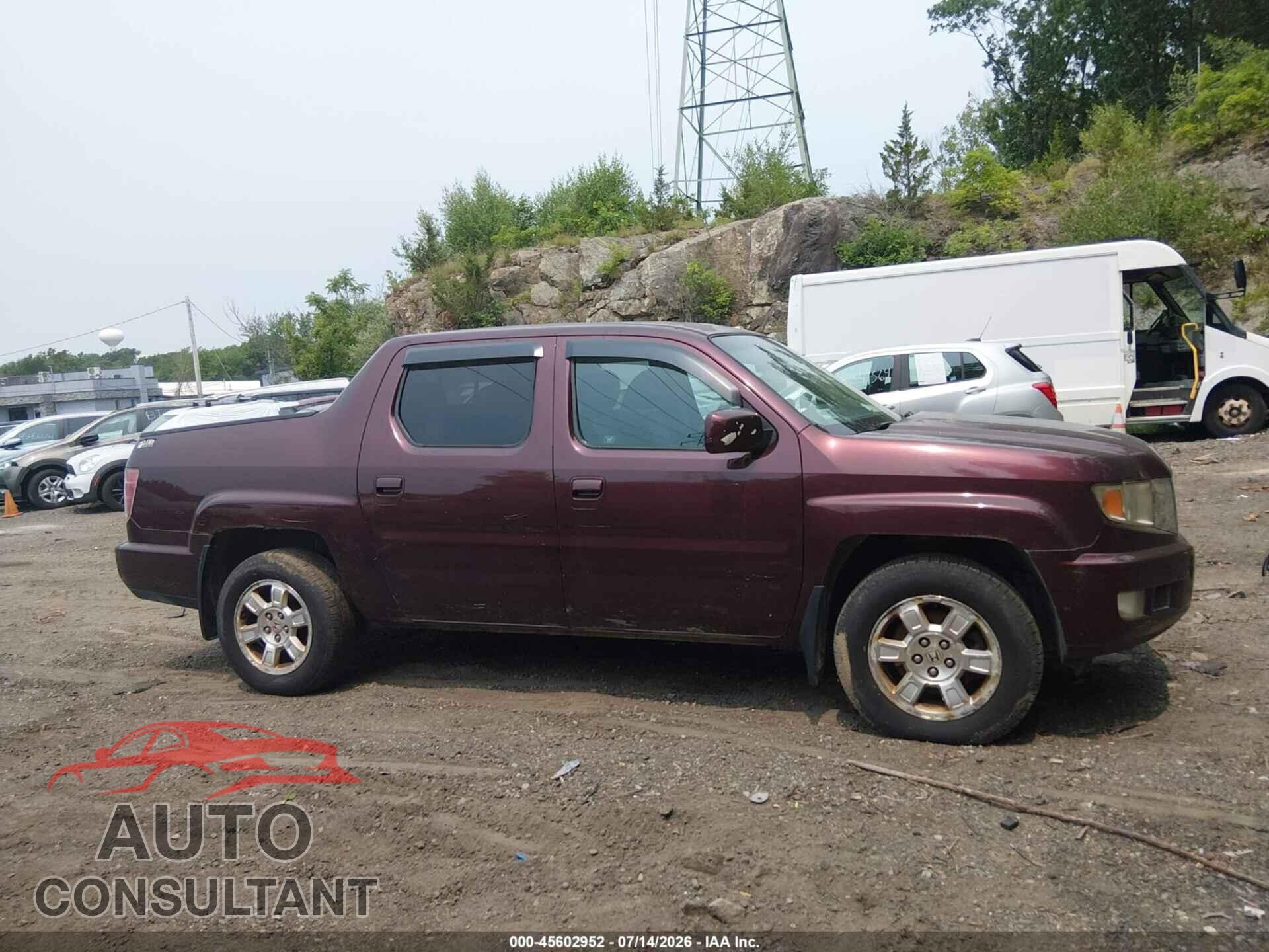 HONDA RIDGELINE 2011 - 5FPYK1F49BB005626