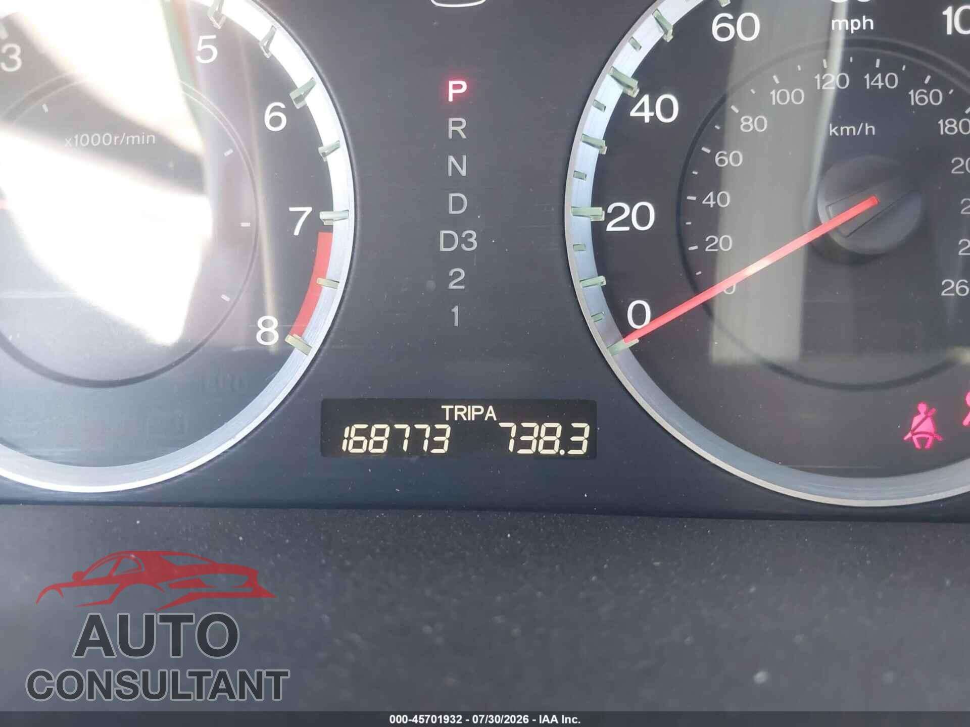 HONDA ACCORD 2010 - 1HGCS1B30AA007788