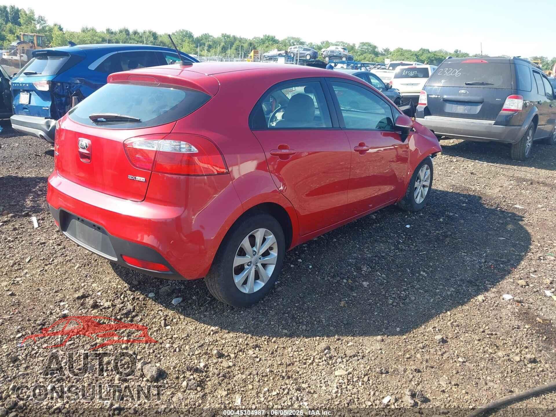 KIA RIO 2014 - KNADN5A32E6334511