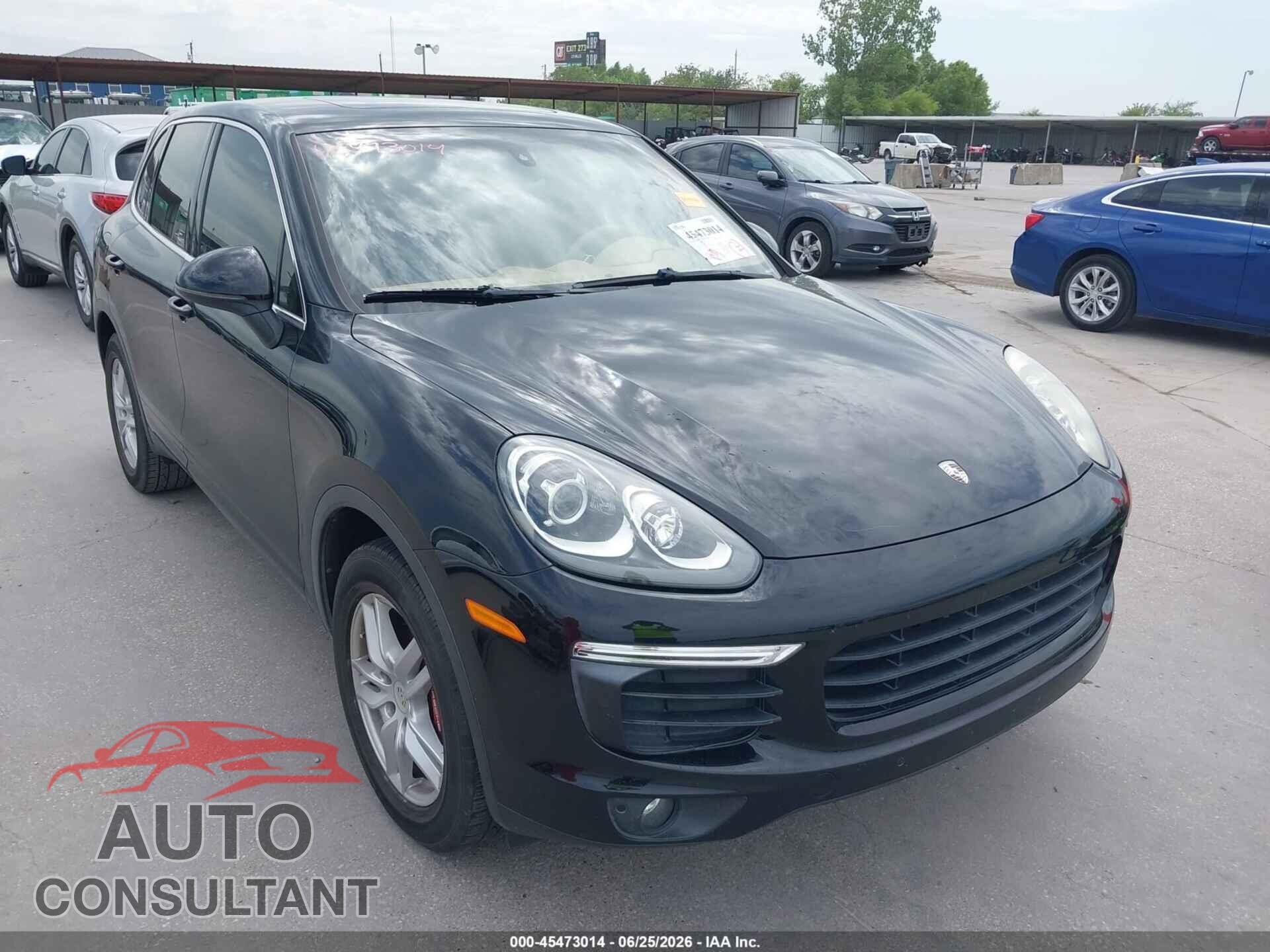 PORSCHE CAYENNE 2016 - WP1AA2A24GLA11118