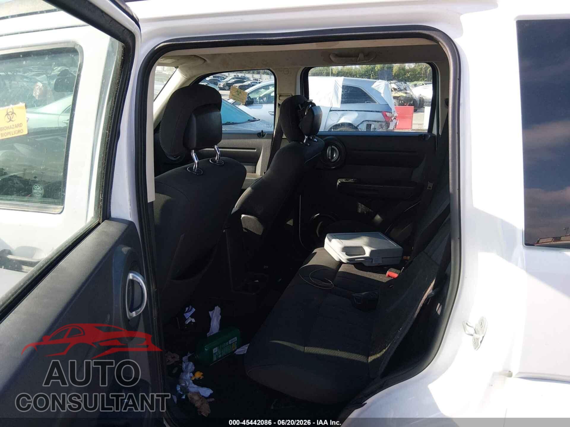 DODGE NITRO 2011 - 1D4PT2GK0BW521358