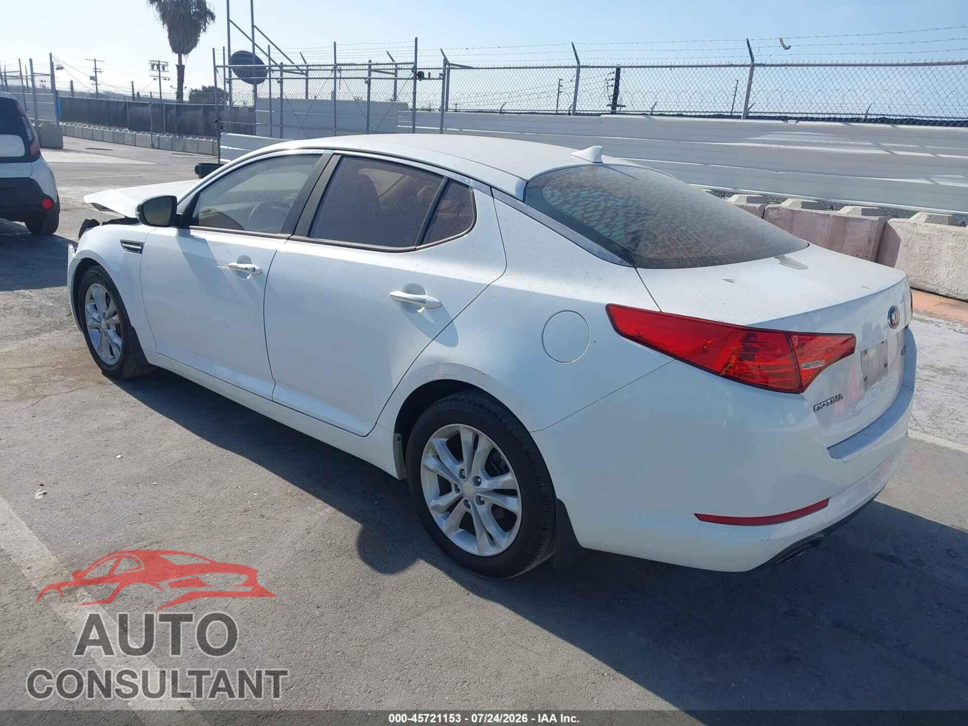 KIA OPTIMA 2013 - 5XXGN4A72DG156595
