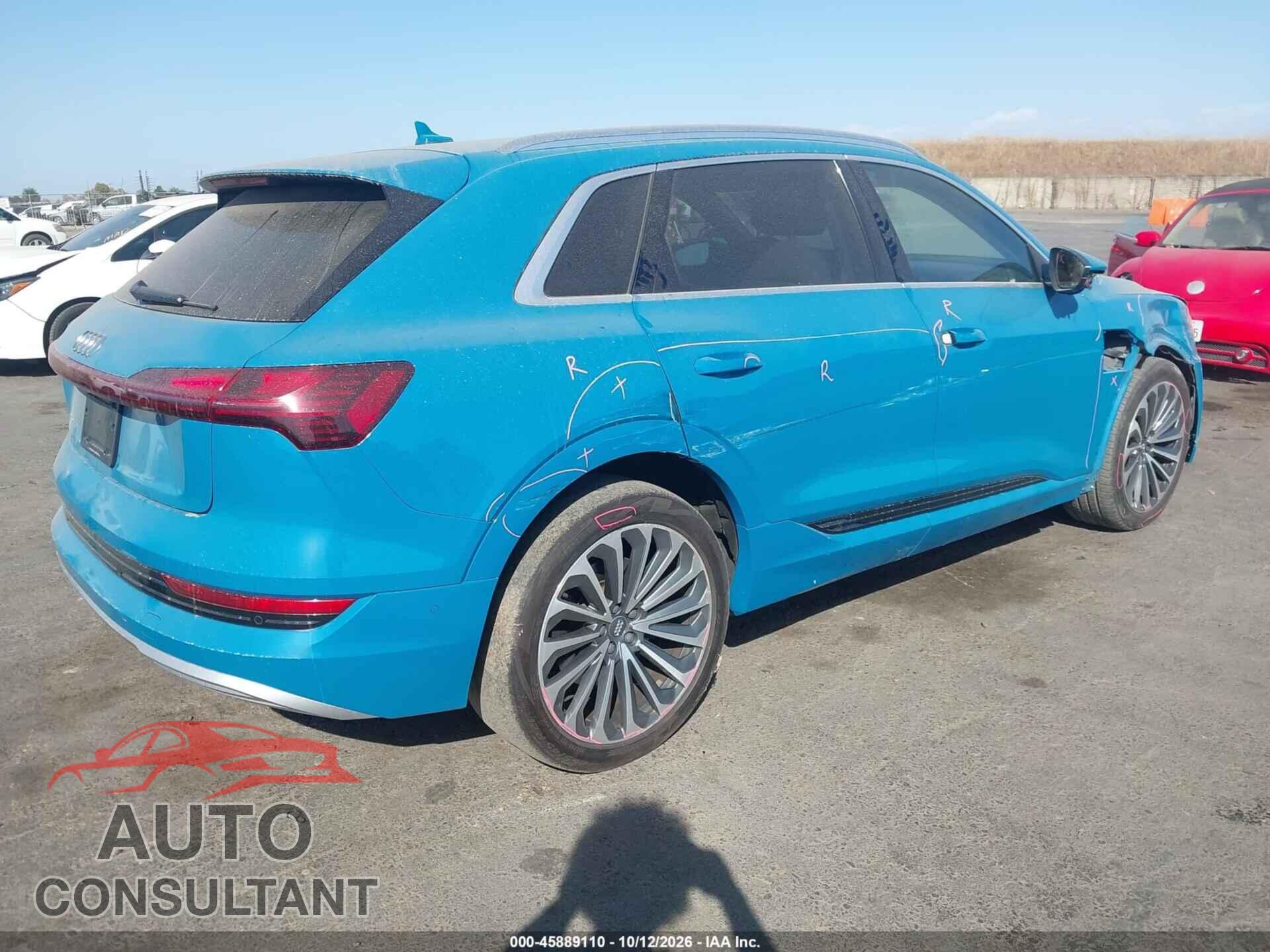 AUDI E-TRON 2019 - WA1VABGE0KB013140