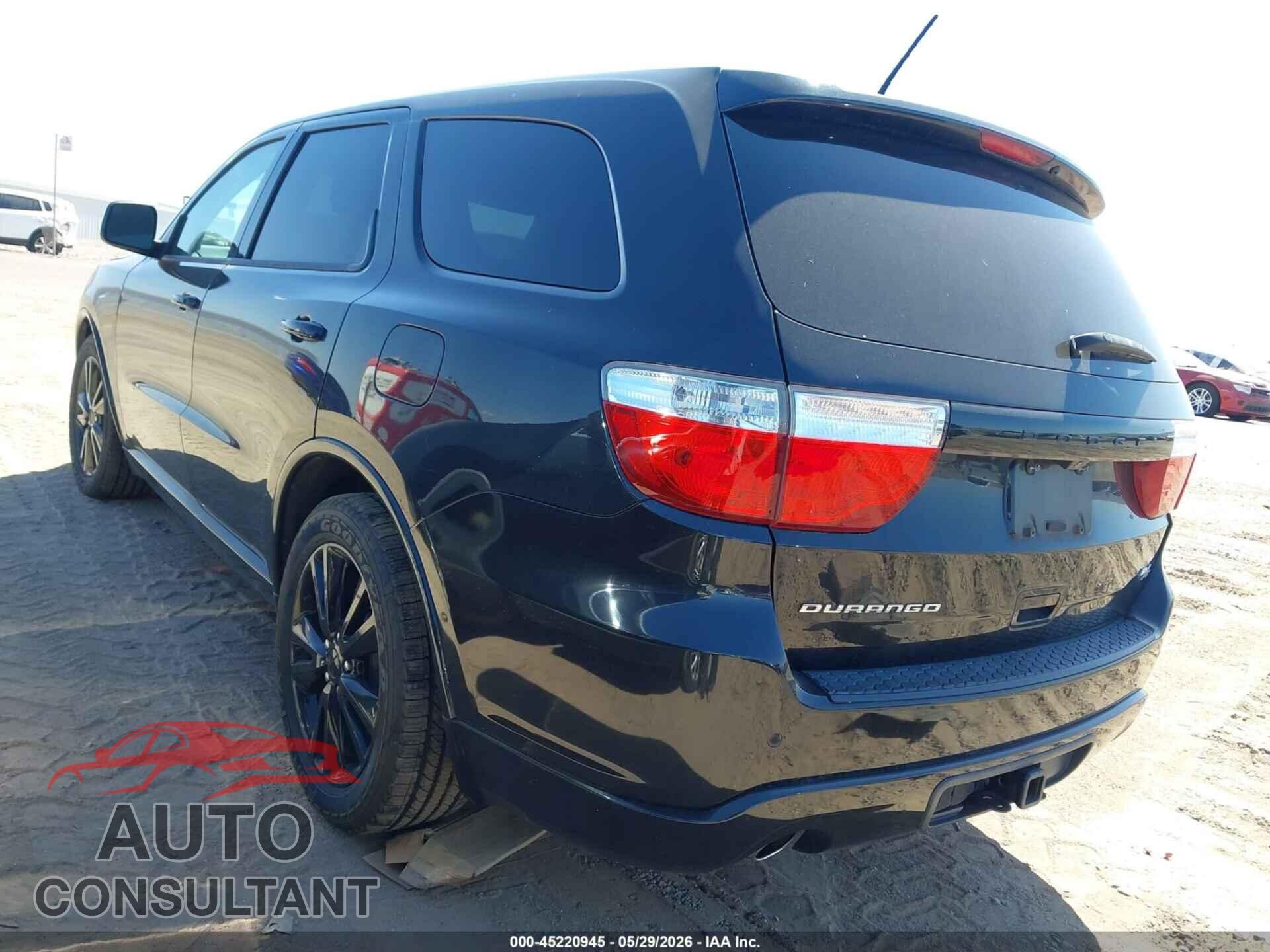 DODGE DURANGO 2013 - 1C4SDHCT2DC660417