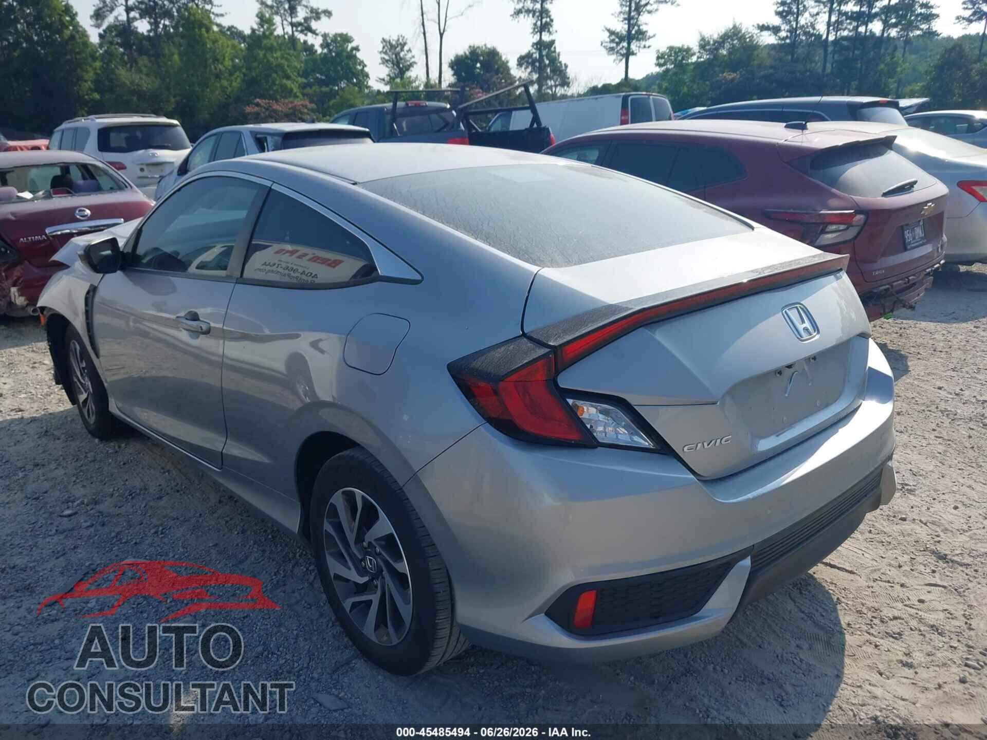 HONDA CIVIC 2019 - 2HGFC4B66KH301141