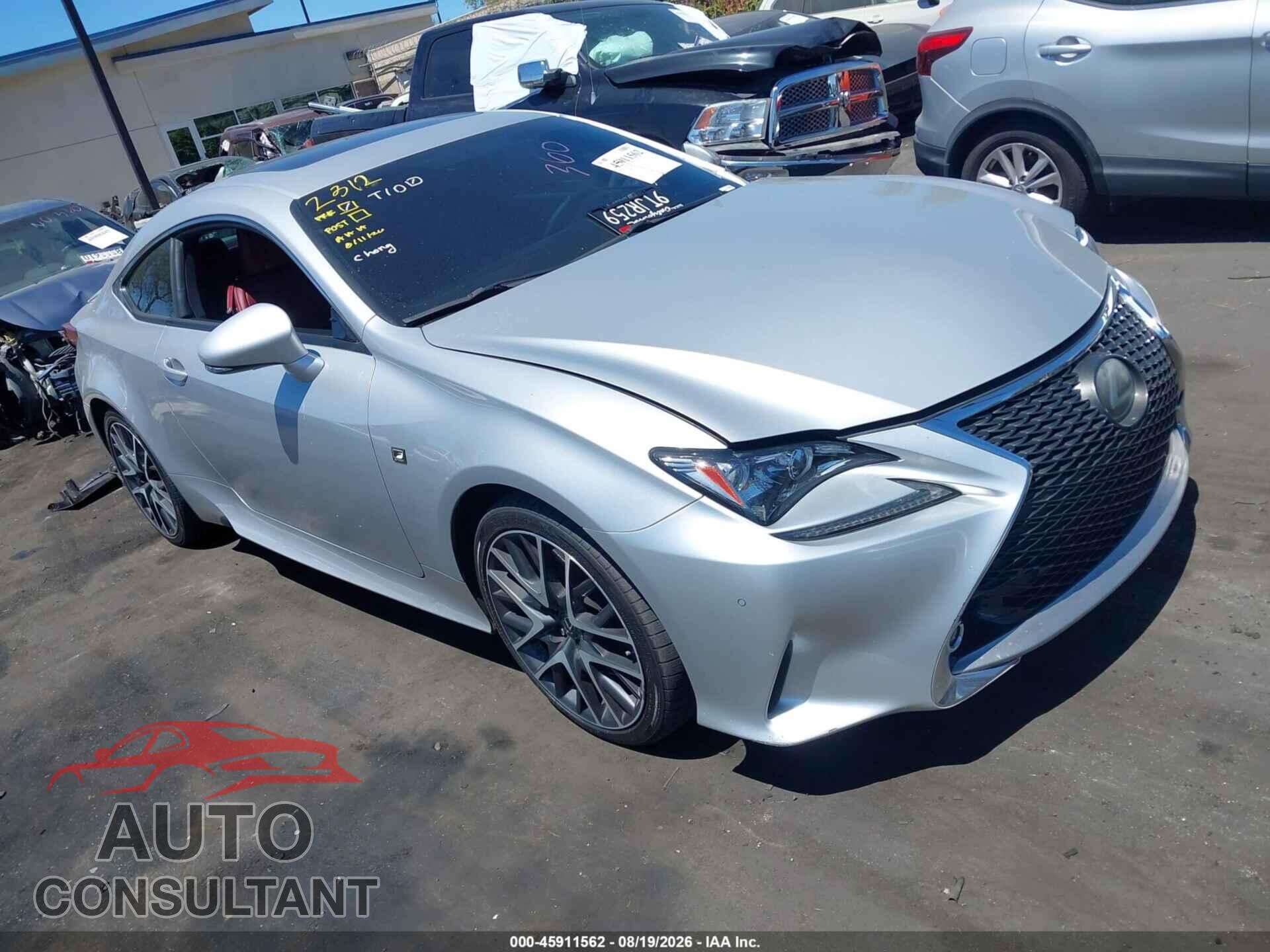 LEXUS RC 350 2017 - JTHHE5BC0H5017144