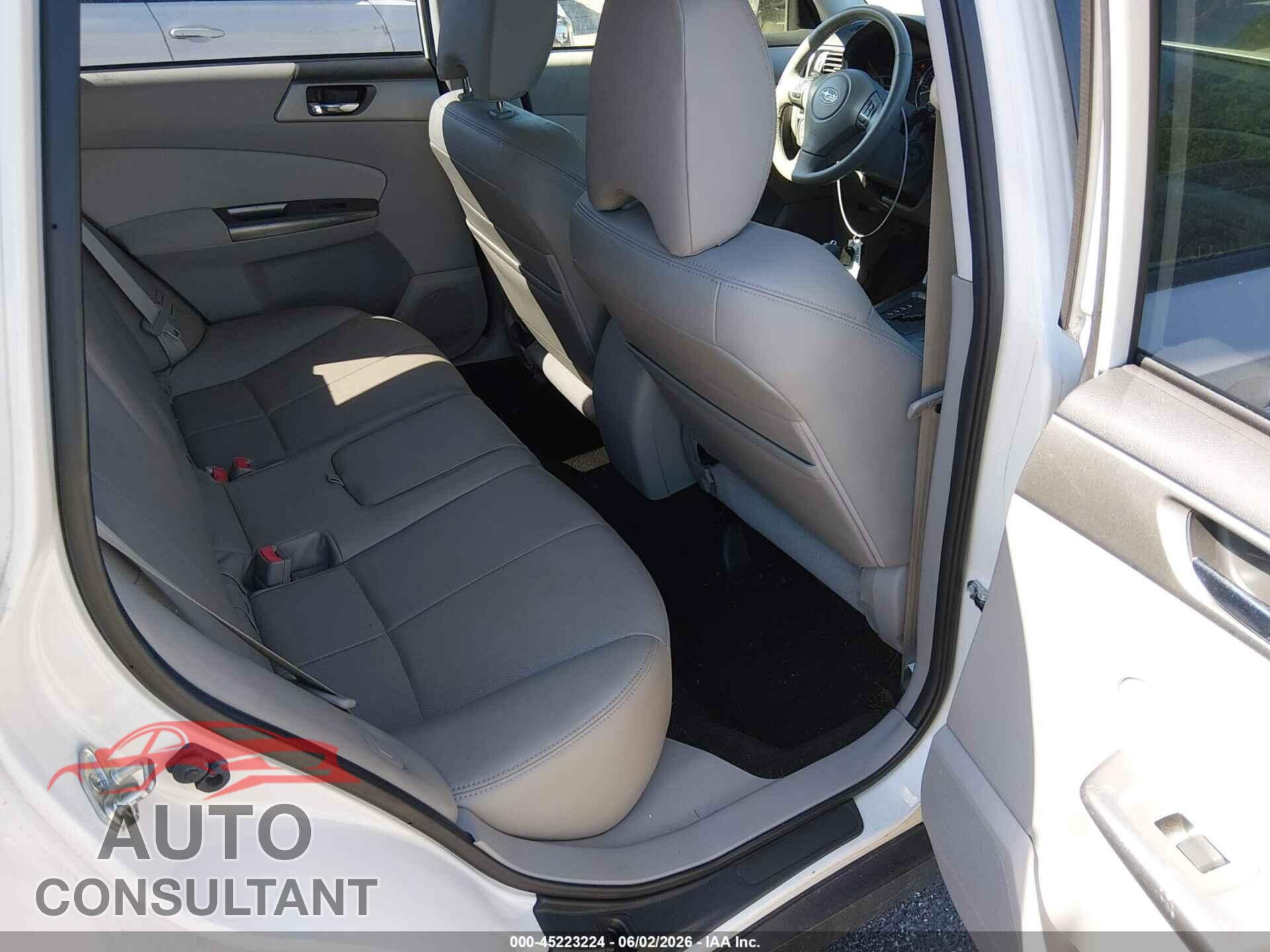 SUBARU FORESTER 2012 - JF2SHAEC9CH458329