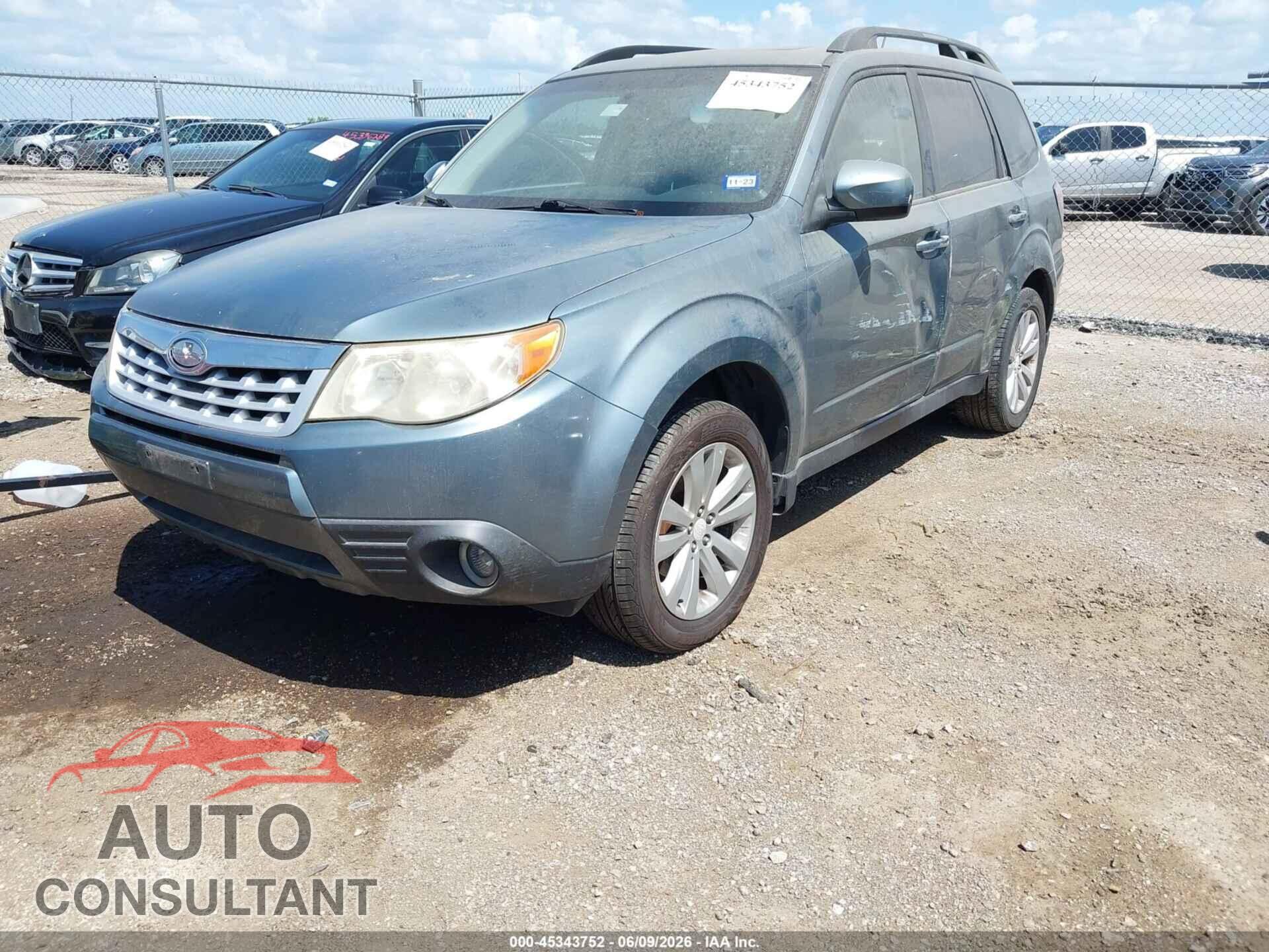 SUBARU FORESTER 2011 - JF2SHAEC5BH751997