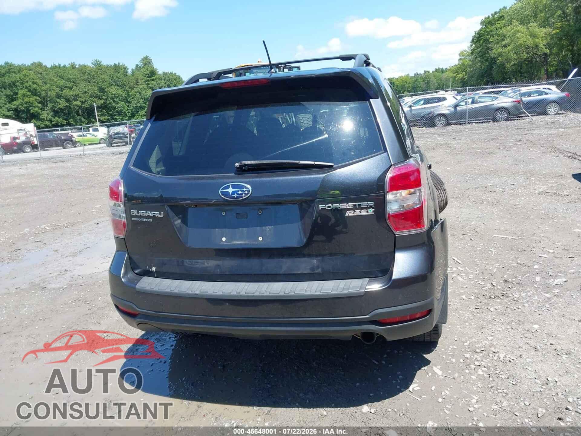 SUBARU FORESTER 2015 - JF2SJAHC8FH593144