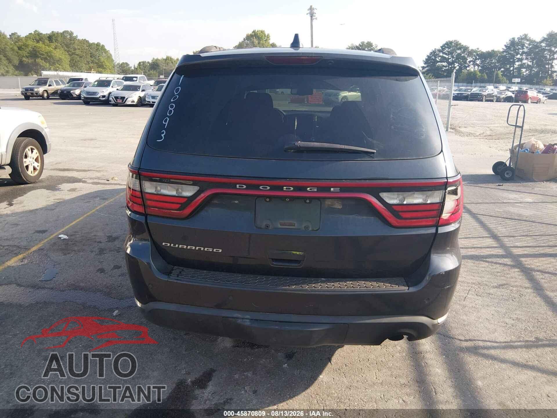 DODGE DURANGO 2015 - 1C4RDHAG8FC100893