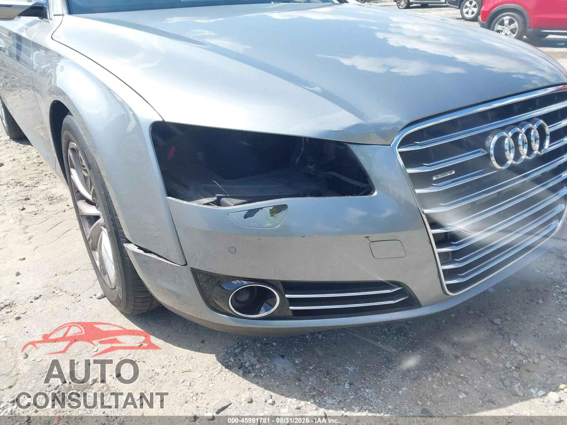 AUDI A8 2012 - WAUAVAFD6CN032736